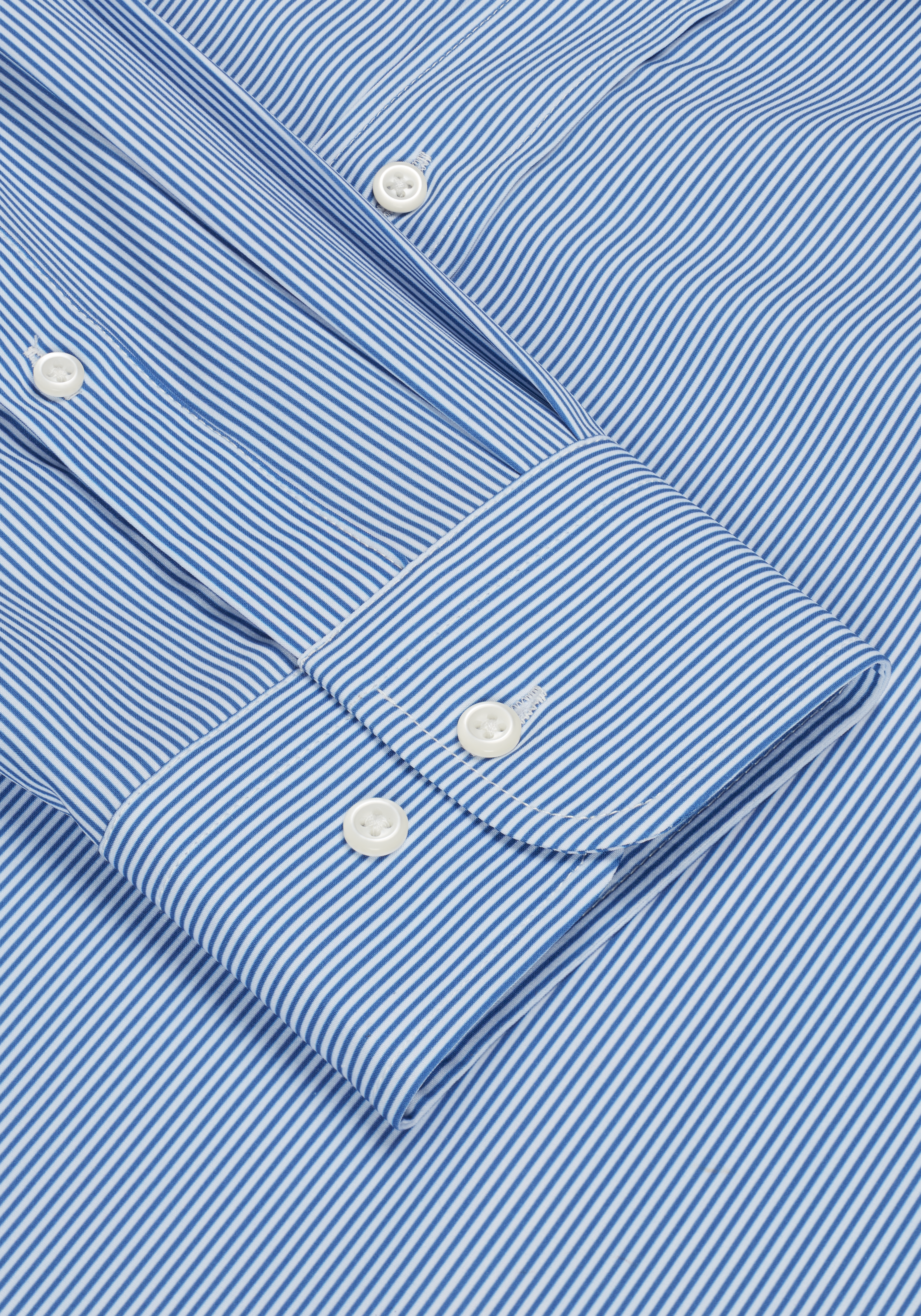 1905 Collection Tailored Fit Stripe 4-Way Stretch Dress Shirt