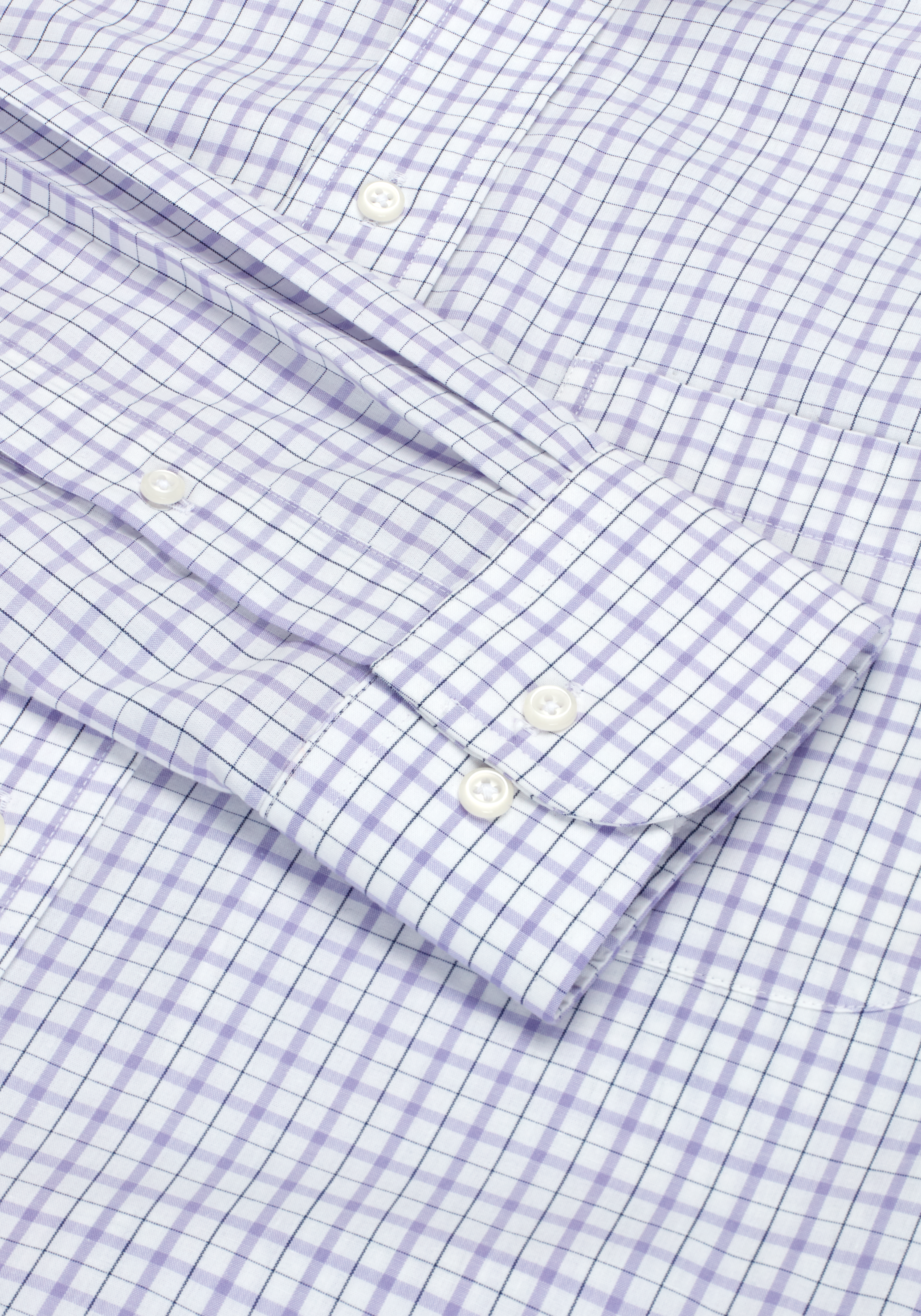Jos. A. Bank Tailored Fit Clean Check Dress Shirt