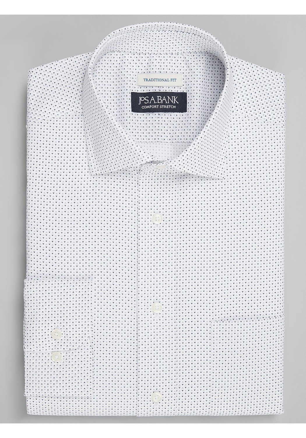 Jos. A. Bank Traditional Fit Spread Collar Arrow Dress Shirt