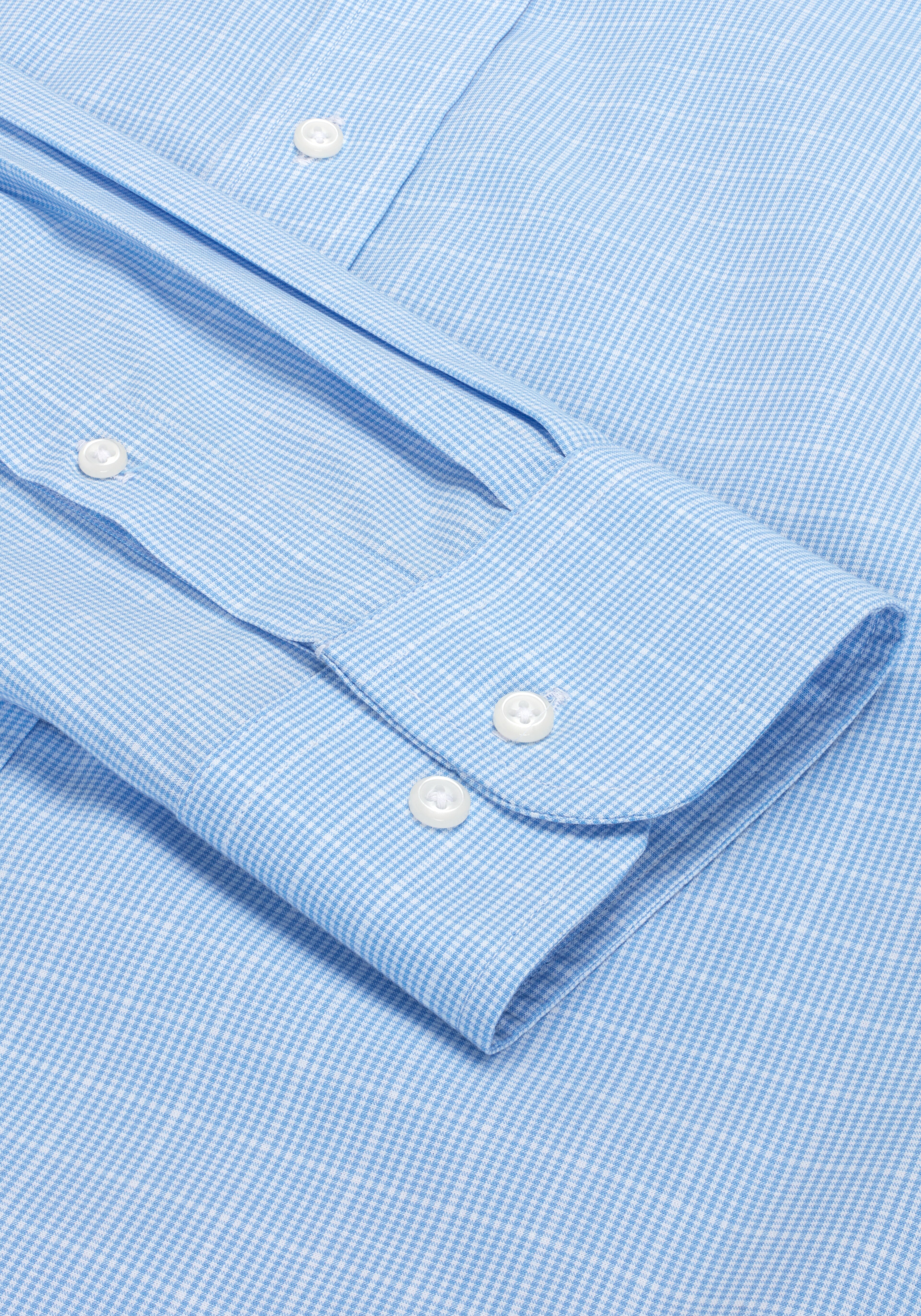 Jos. A. Bank Tailored Fit Offset Grid Dress Shirt