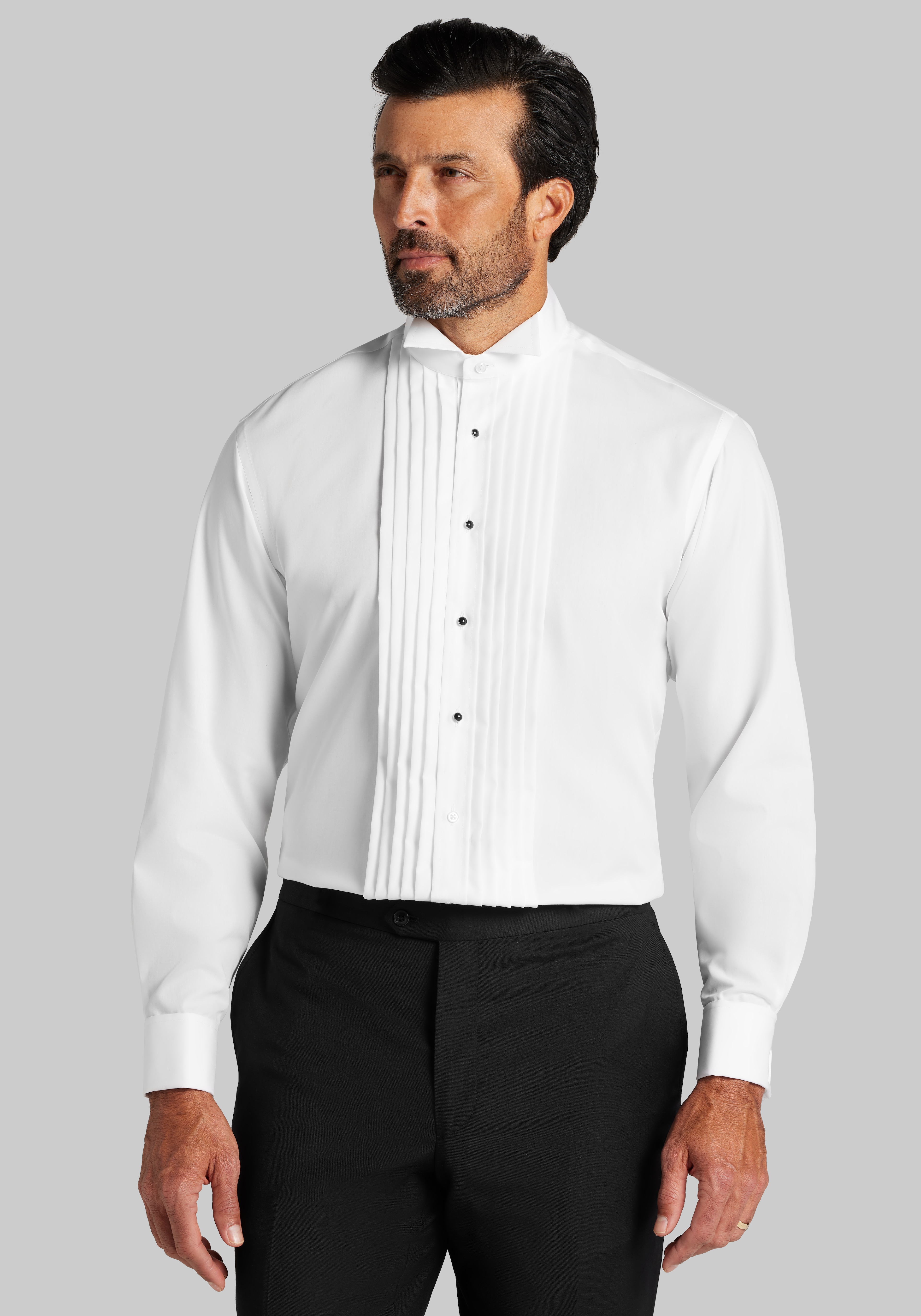 Jos. A. Bank Traditional Fit Comfort Stretch Formal Dress Shirt