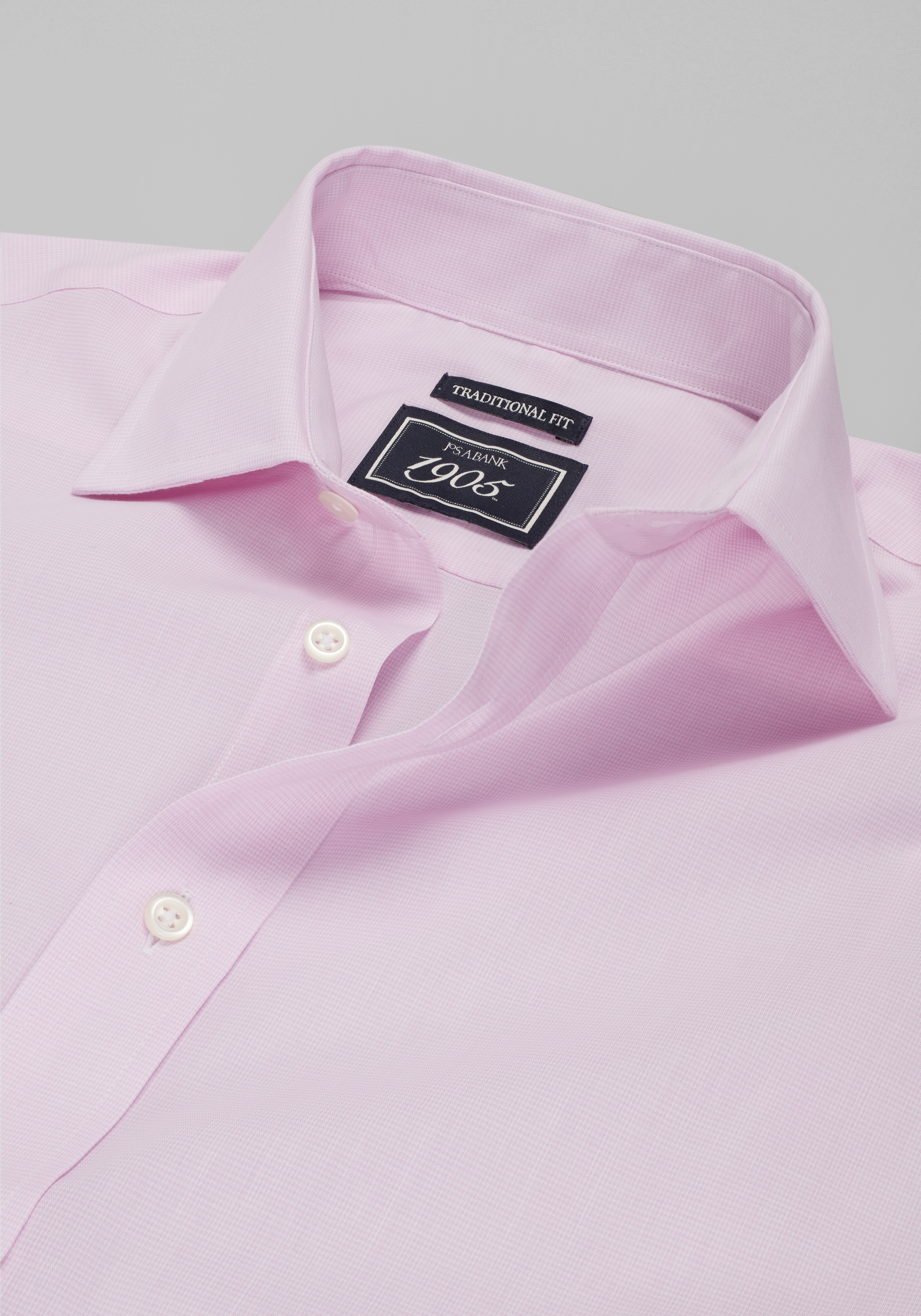 1905 Traditional Fit Micro Houndstooth Dress Shirt