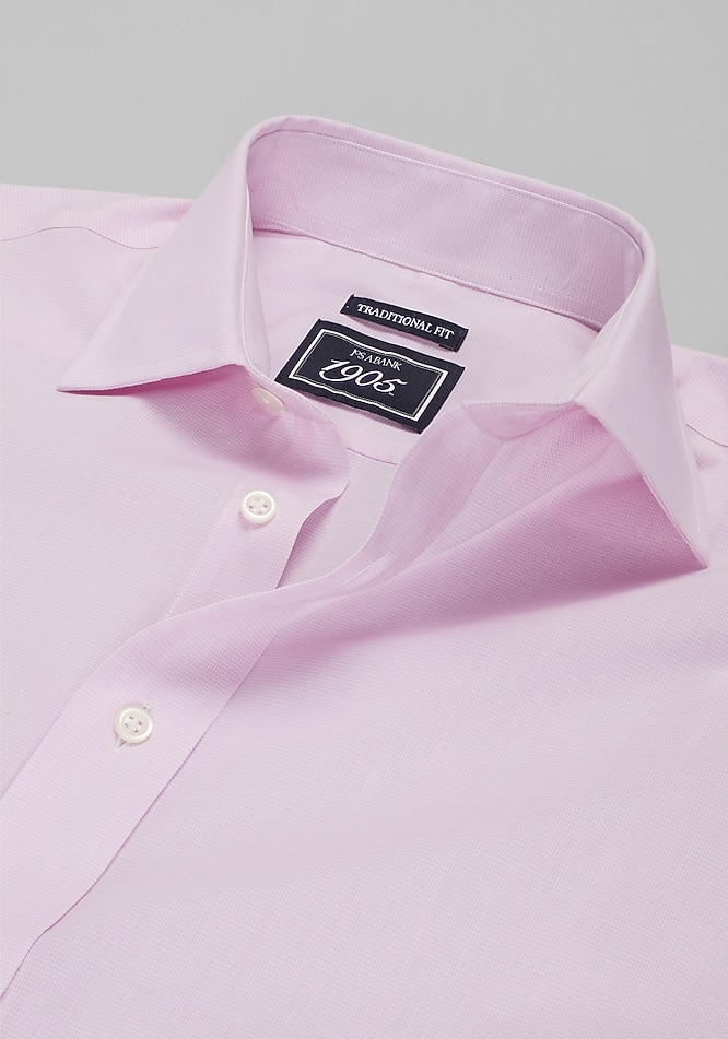 1905 Traditional Fit Micro Houndstooth Dress Shirt - Mens Clothing Online  Exclusives | Jos A Bank