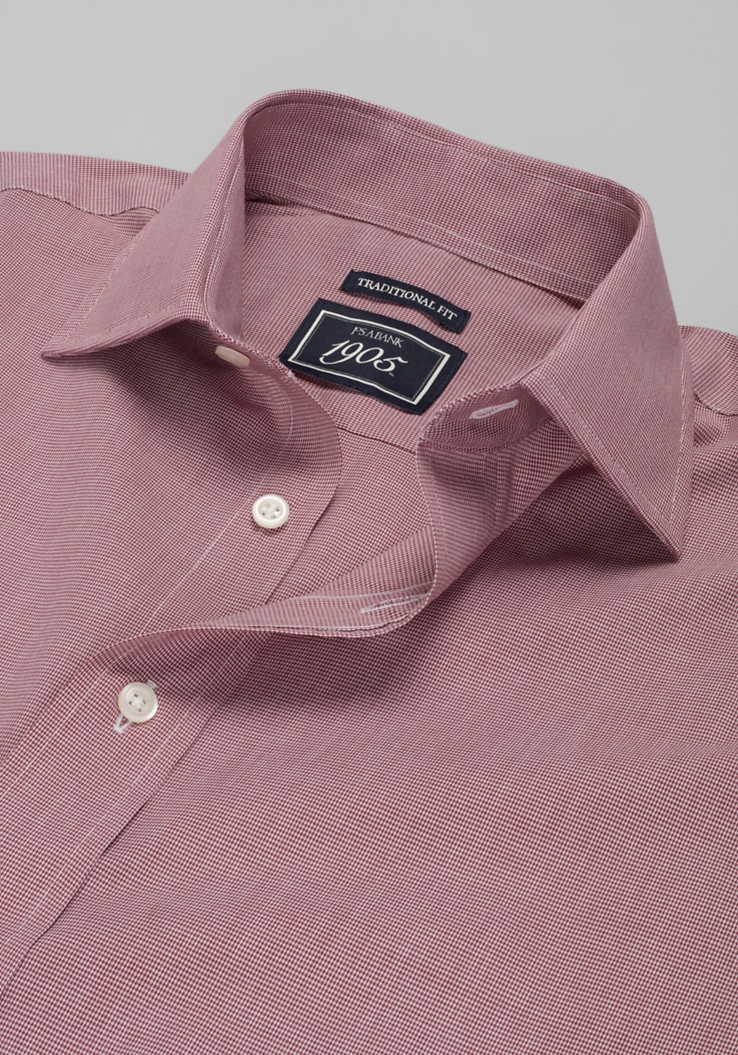 1905 Traditional Fit Micro Houndstooth Dress Shirt CLEARANCE