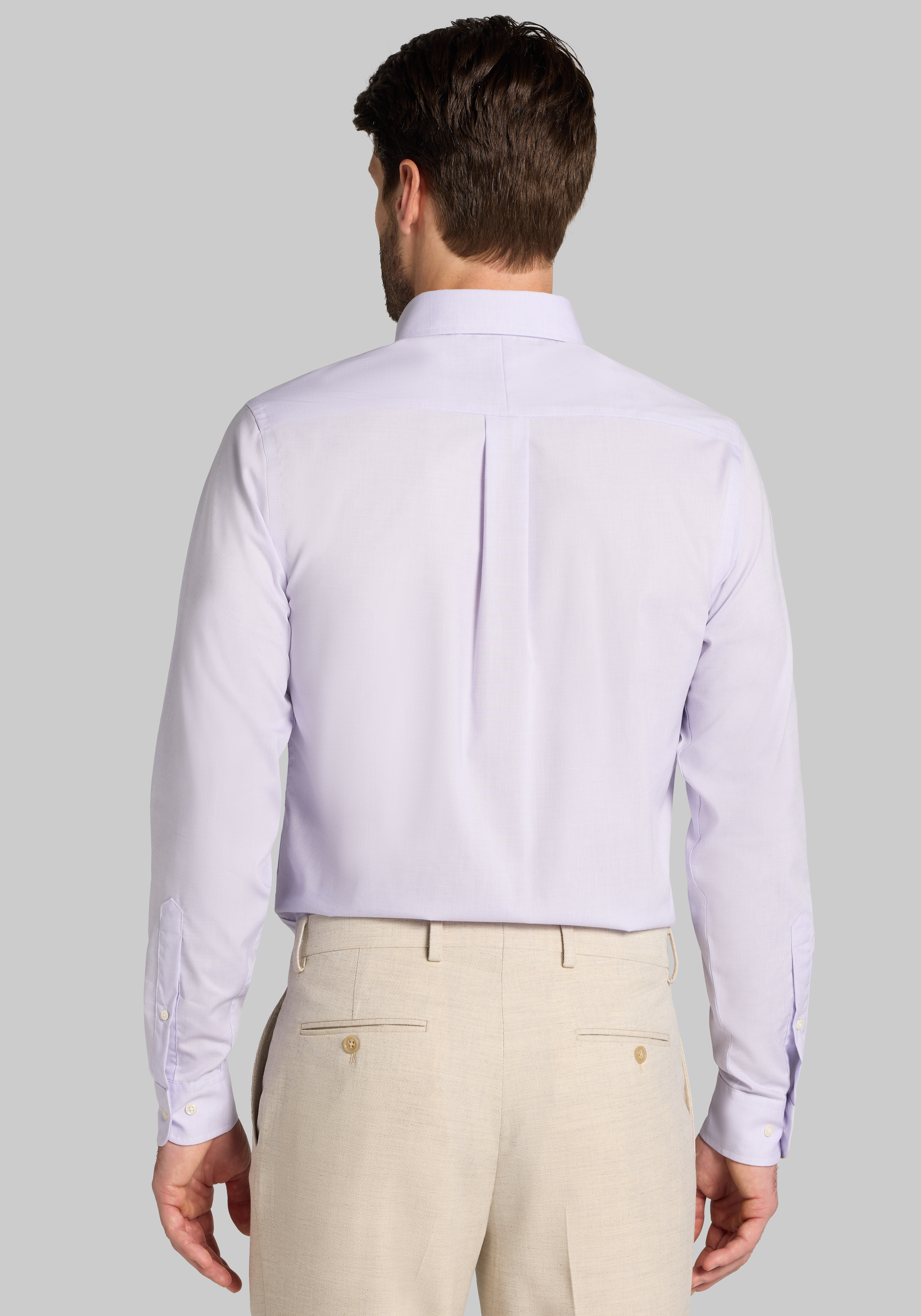 Jos. A. Bank Slim Fit Solid Comfort Stretch Dress Shirt