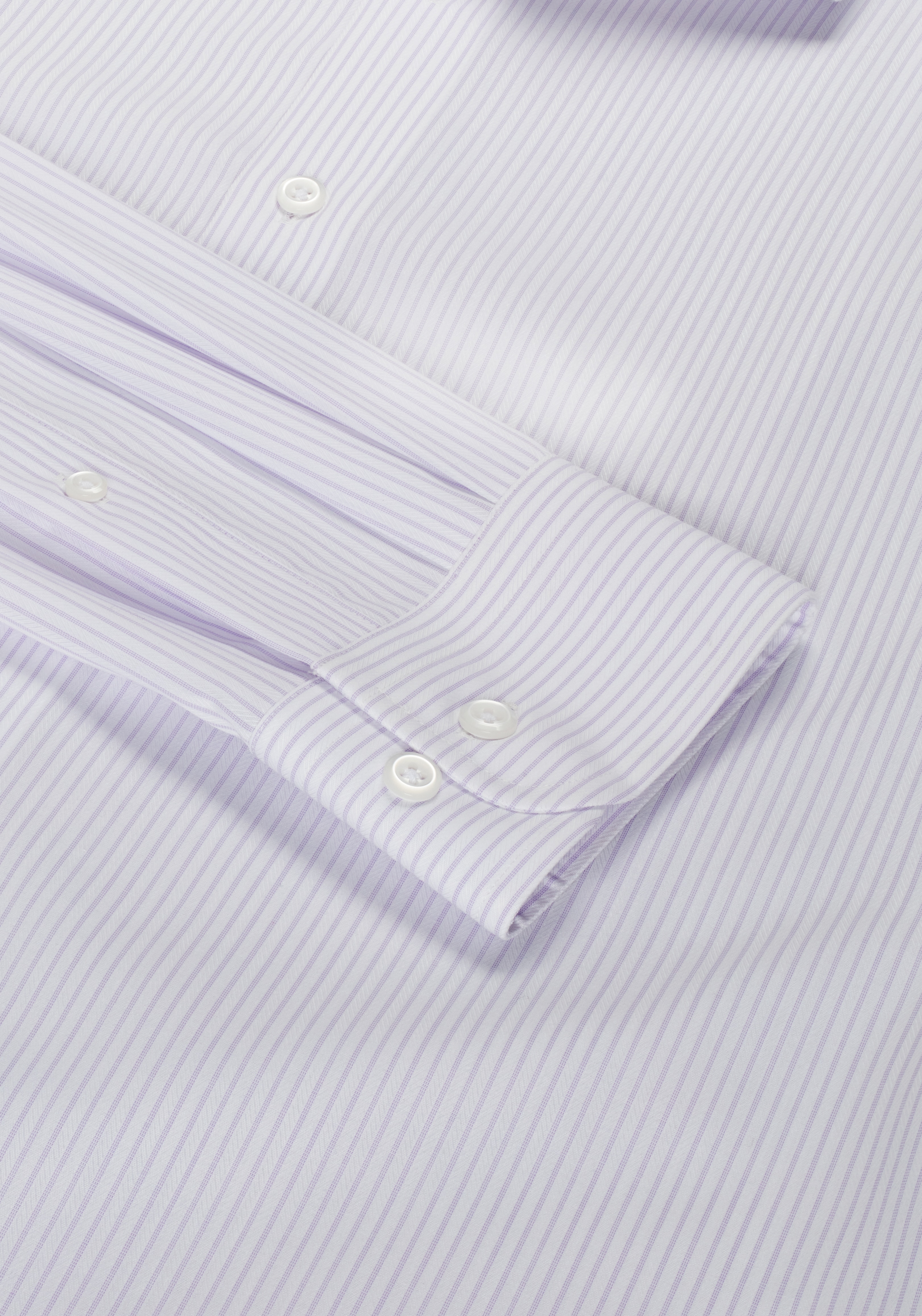 Reserve Collection Slim Fit Spread Collar Stripe Dress Shirt
