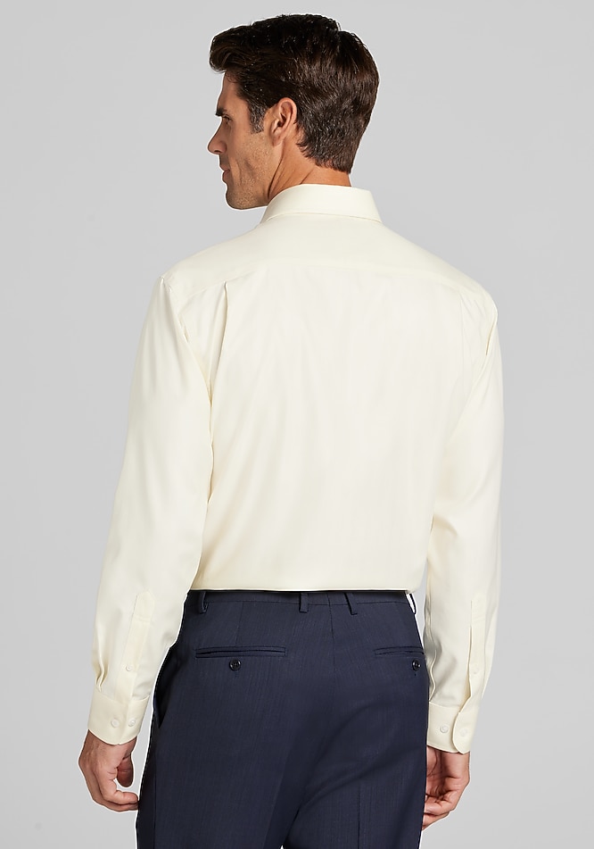 reserve dress shirts Reserve Collection Traditional Fit Spread Collar Solid Dress Shirt - Big &  Tall - New Arrivals