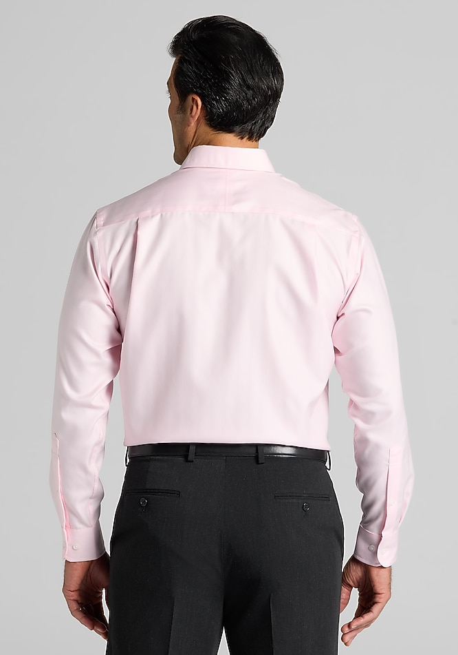 Reserve Collection Traditional Fit Spread Collar Herringbone Dress Shirt -  Memorial Day Deals | Jos A Bank