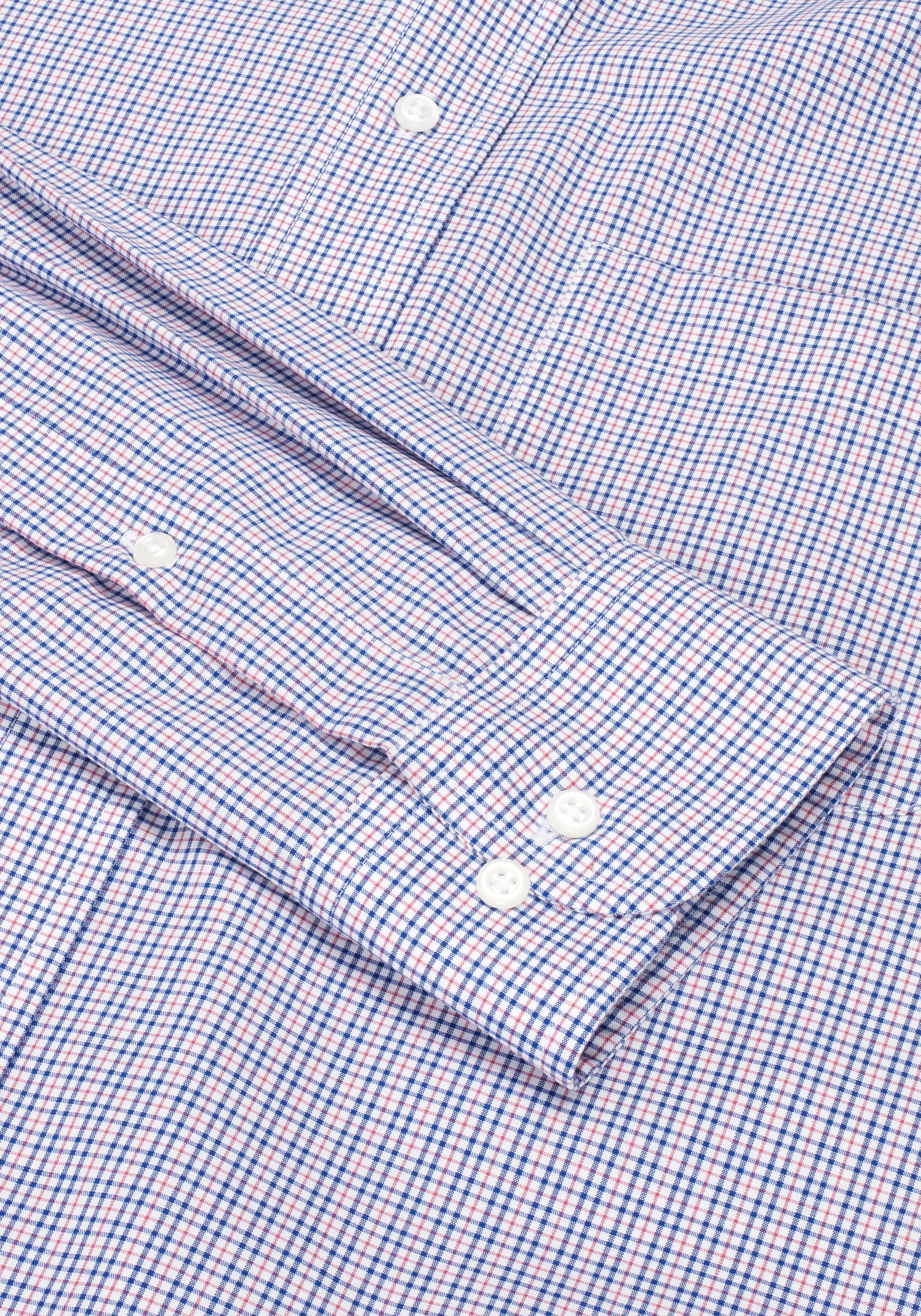 Jos. A. Bank Traditional Fit Mini Plaid Comfort Stretch Dress Shirt