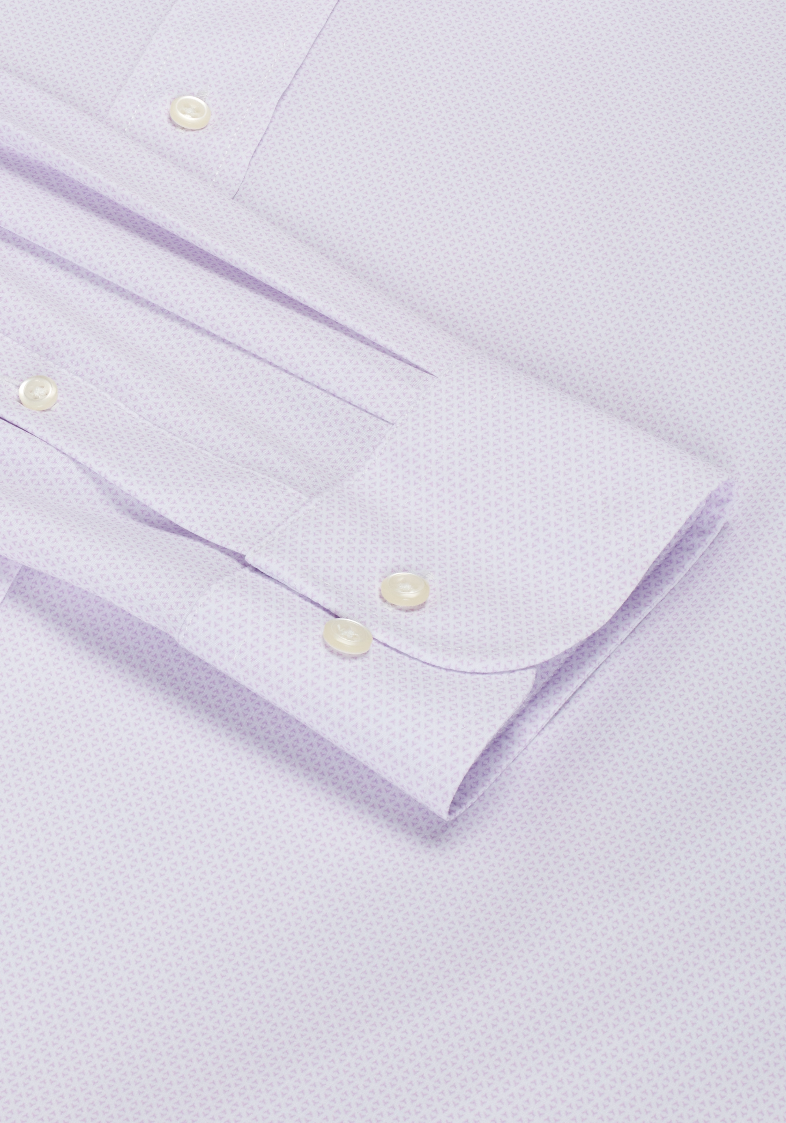 1905 Collection Tailored Fit Spread Collar Geo 4-Way Stretch Dress Shirt