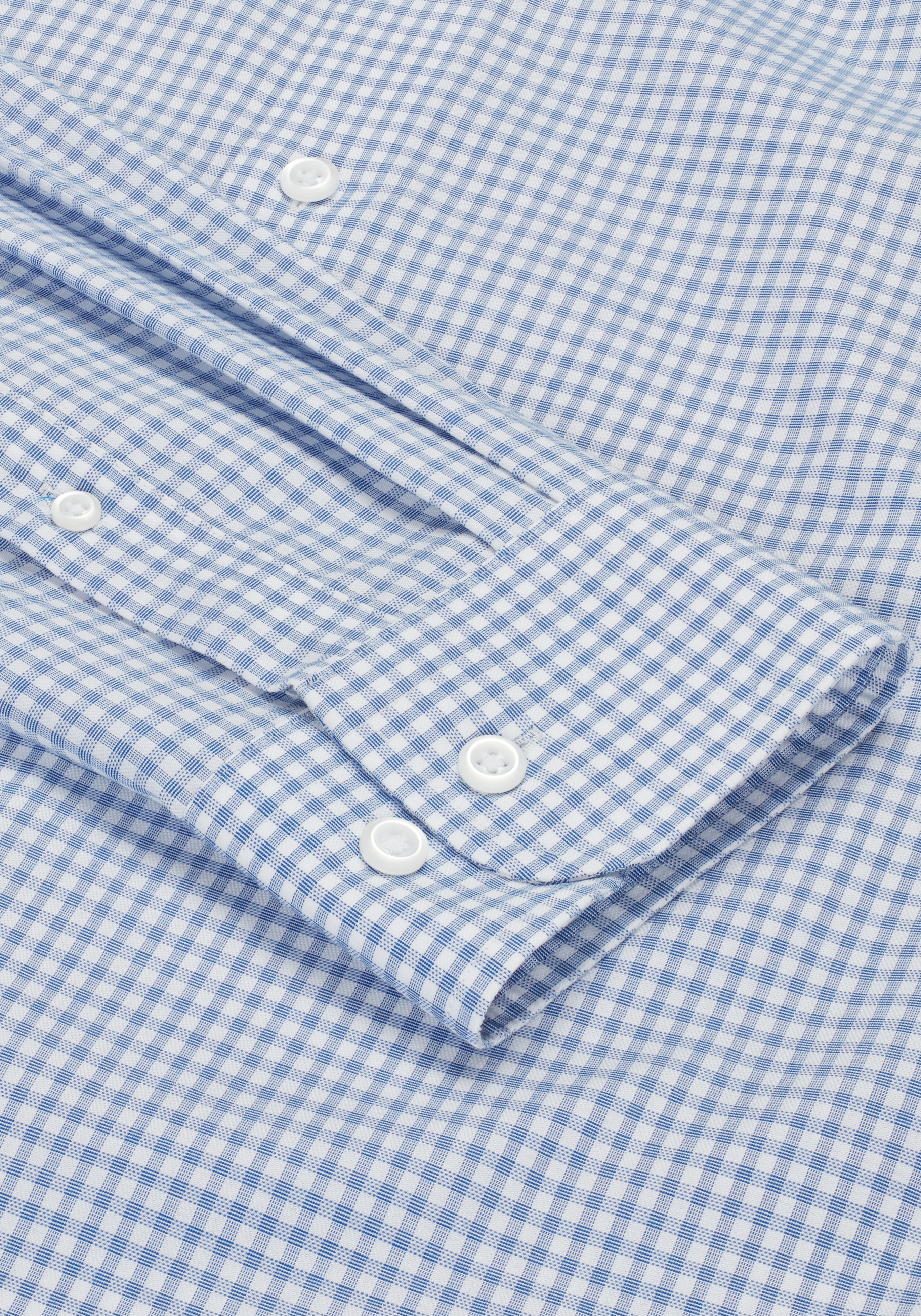 Reserve Collection Traditional Fit Spread Collar Gingham Dress Shirt