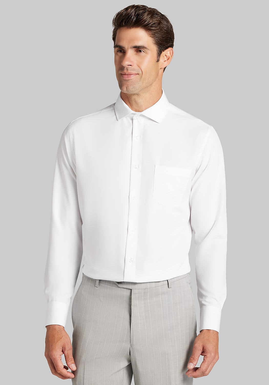 Traveler&reg; COOL<i>MOTION</i> Classic Fit 4-way Stretch Dress Shirt - Big & Tall