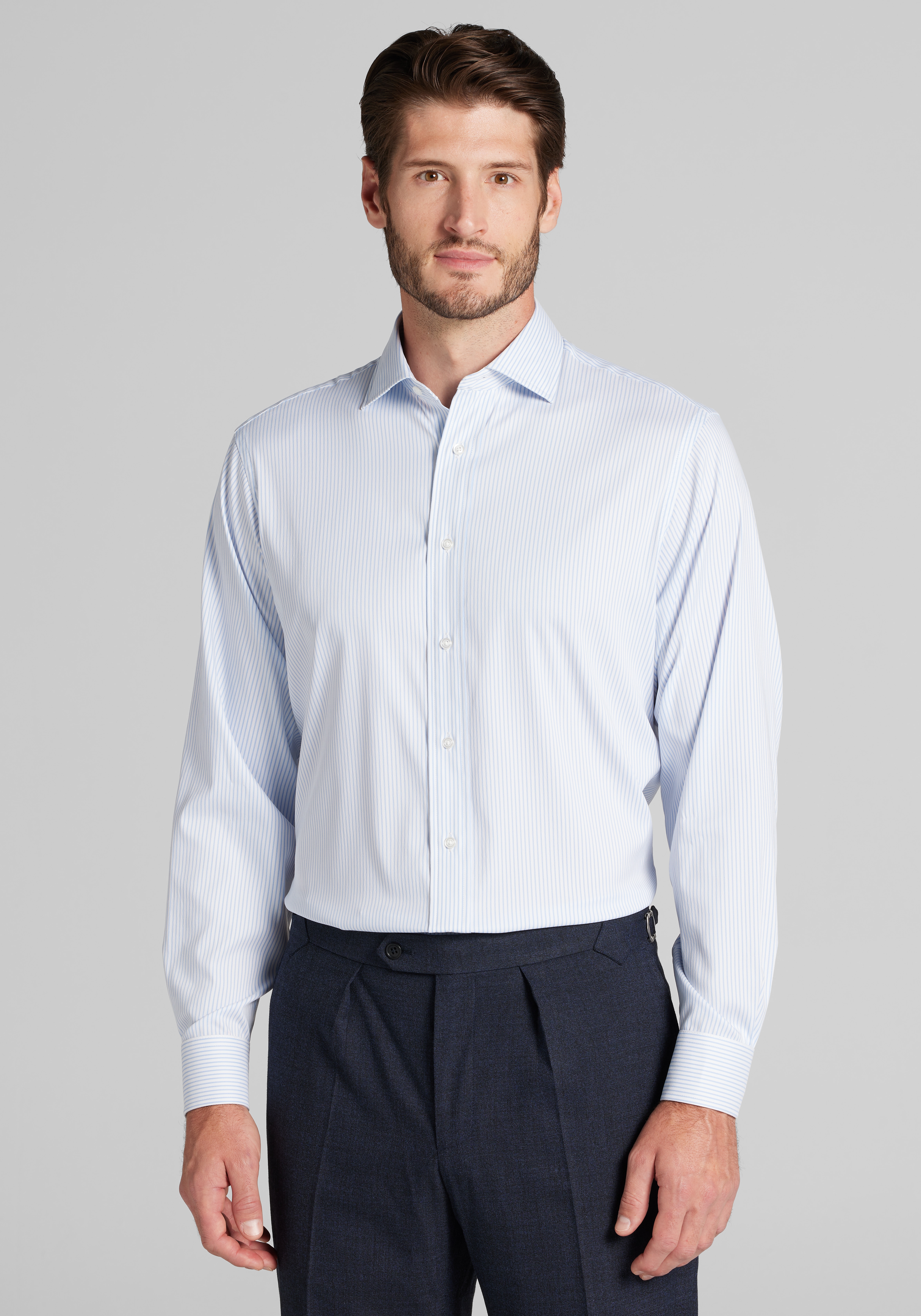 1905 Collection Tailored Fit Geo Dress Shirt