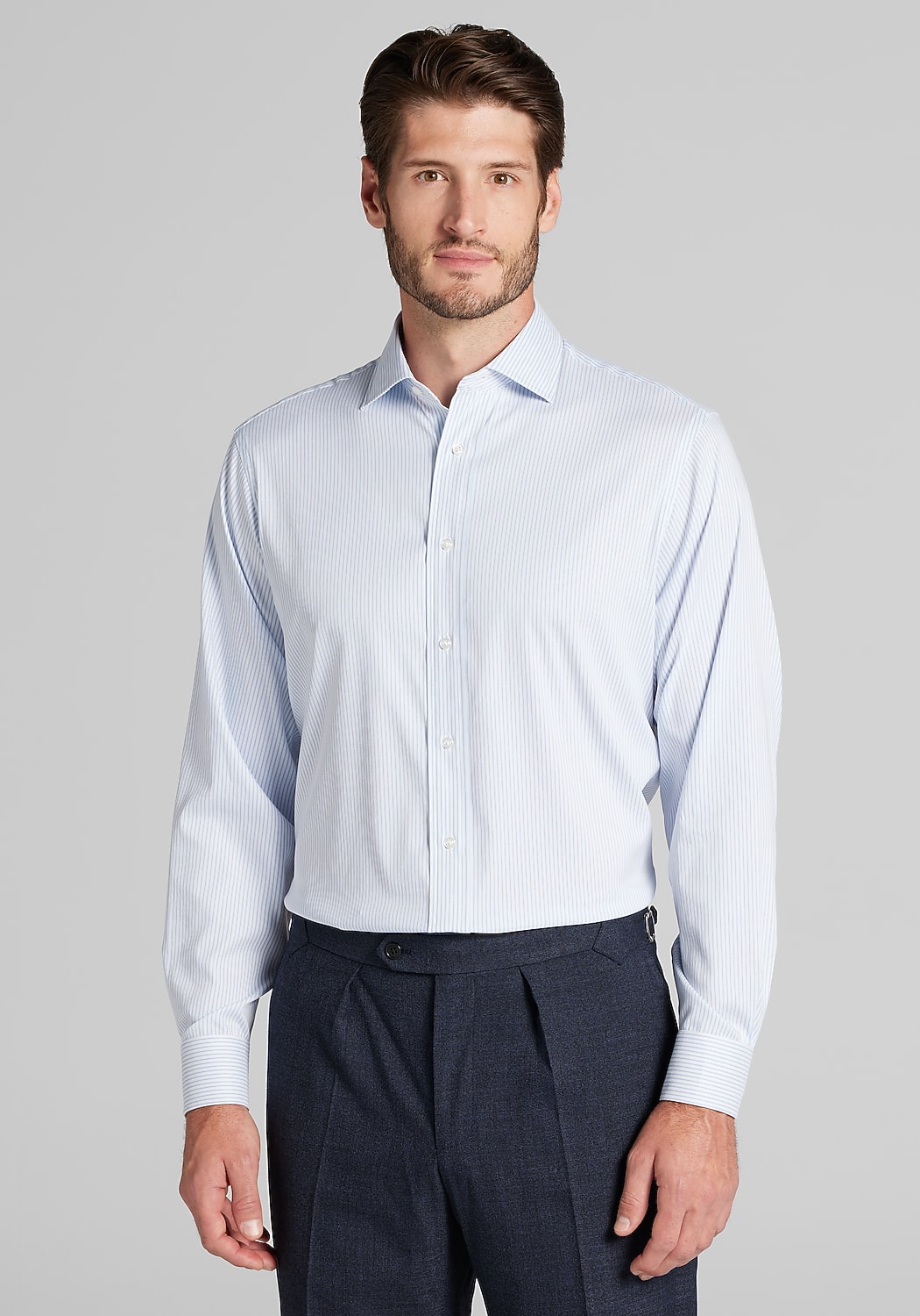 1905 Collection Tailored Fit Geo Dress Shirt