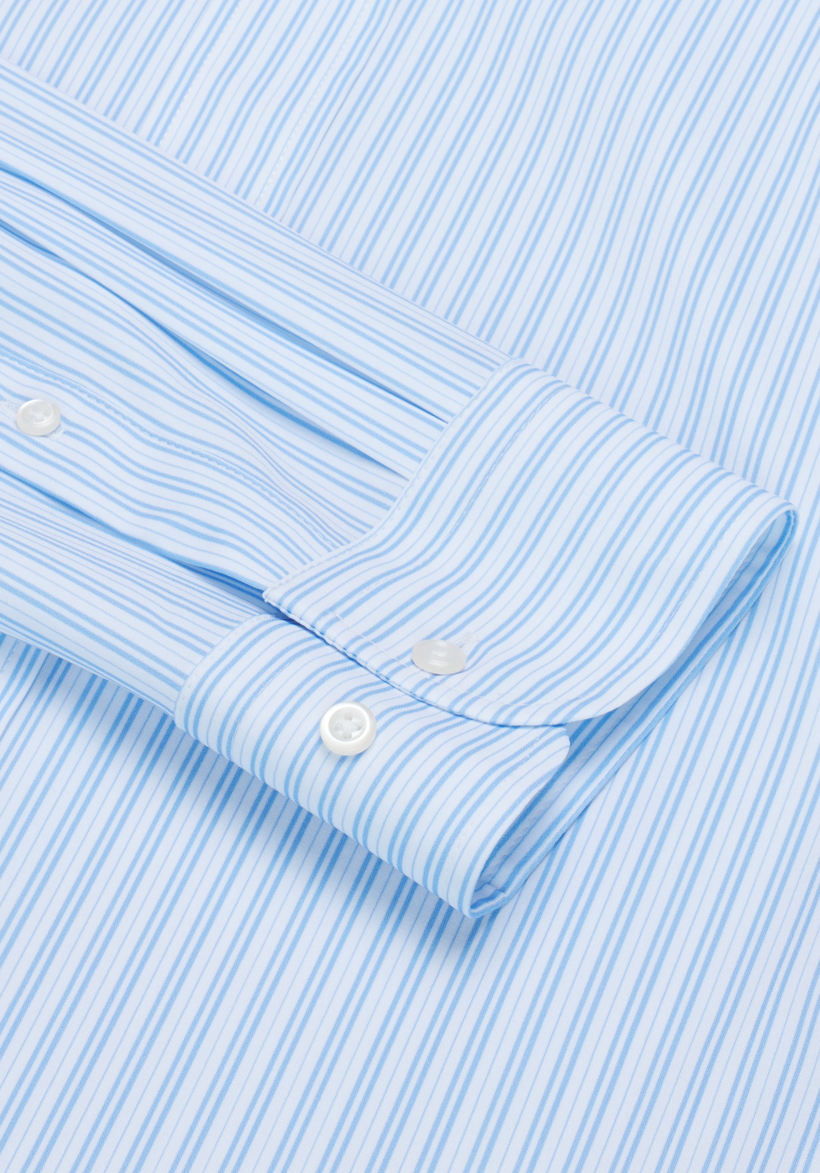 1905 Collection Tailored Fit Stripe Dress Shirt
