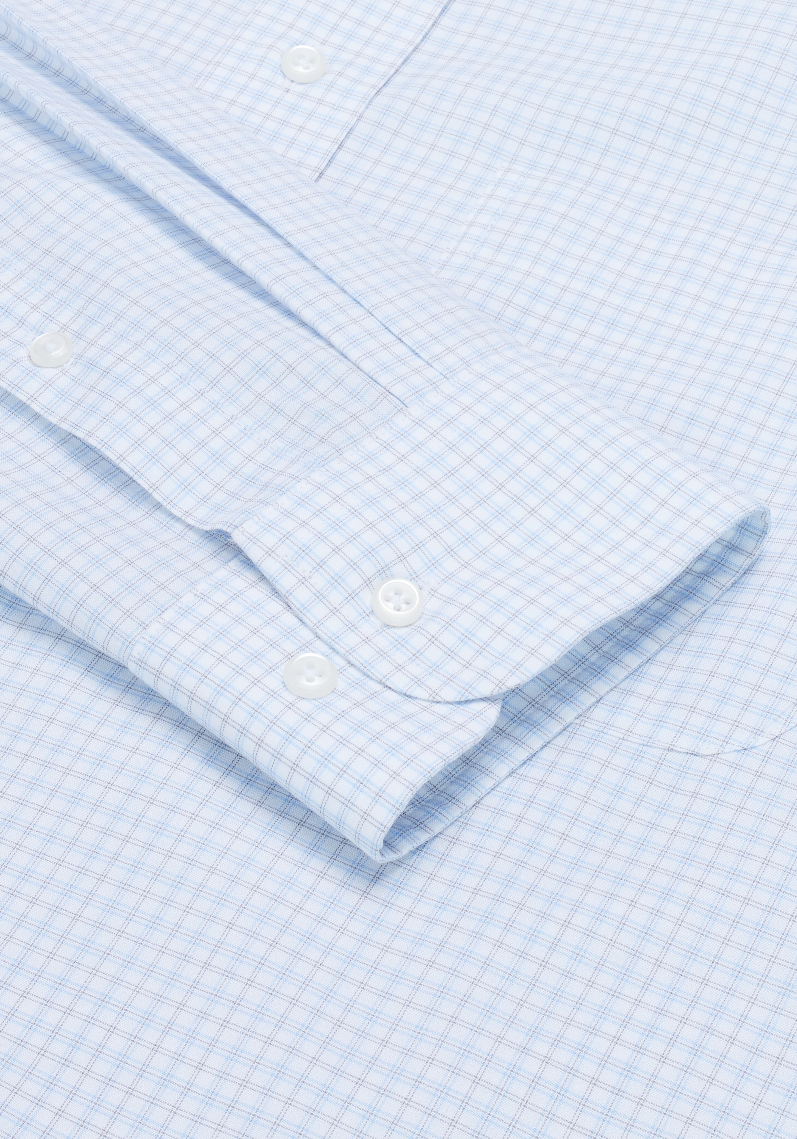 Traveler® Collection Traditional Fit Plaid Dress Shirt