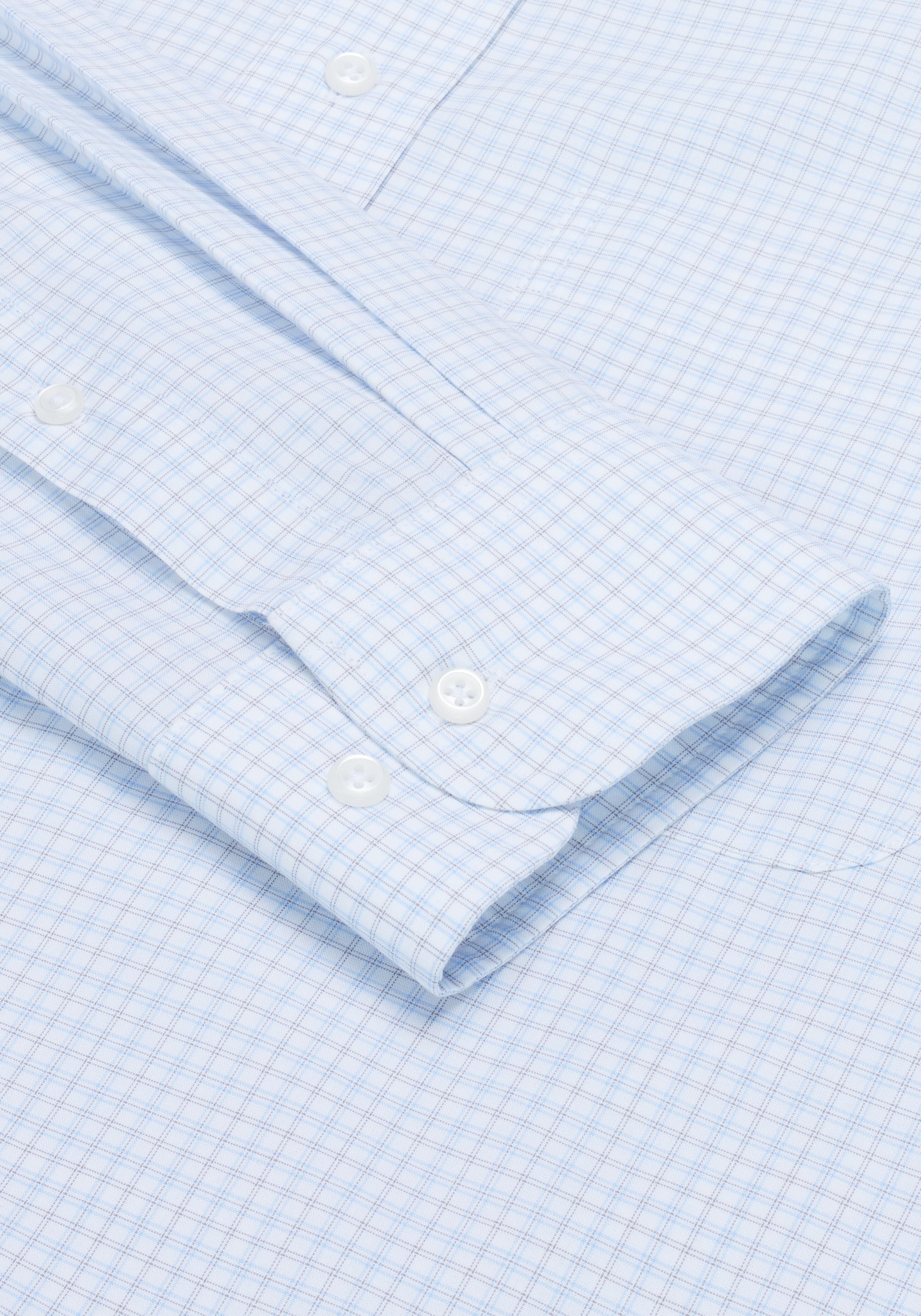 Traveler® Collection Traditional Fit Plaid Dress Shirt