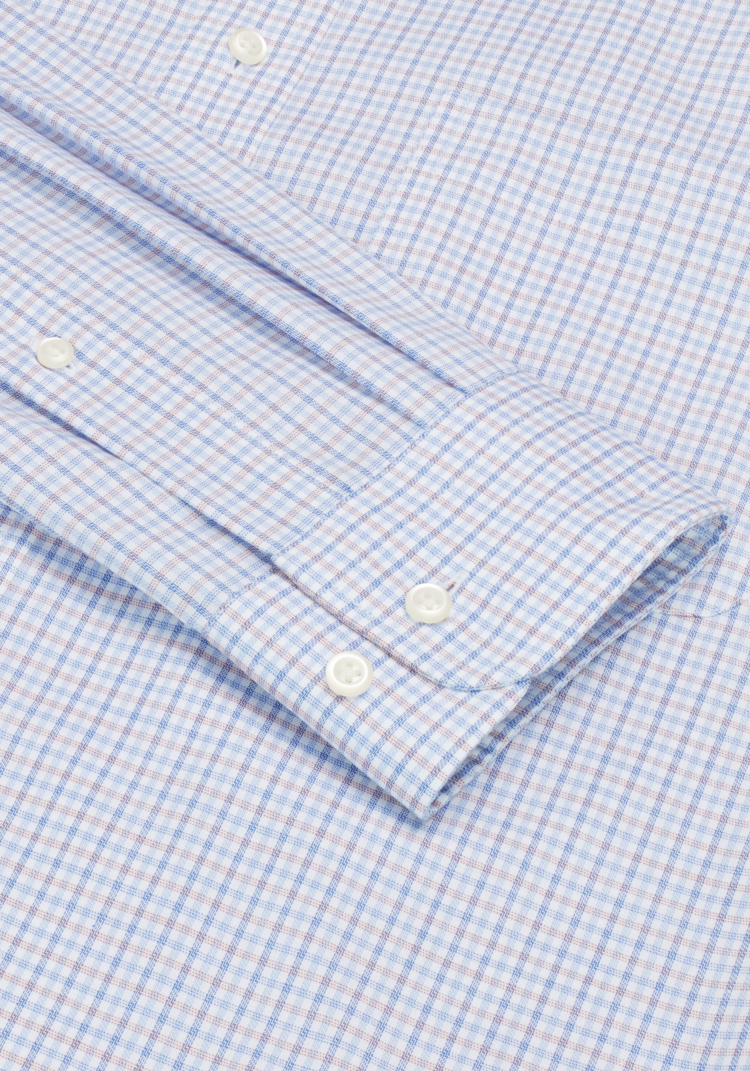 Jos. A. Bank Comfort Stretch Slim Fit Mini Check Dress Shirt