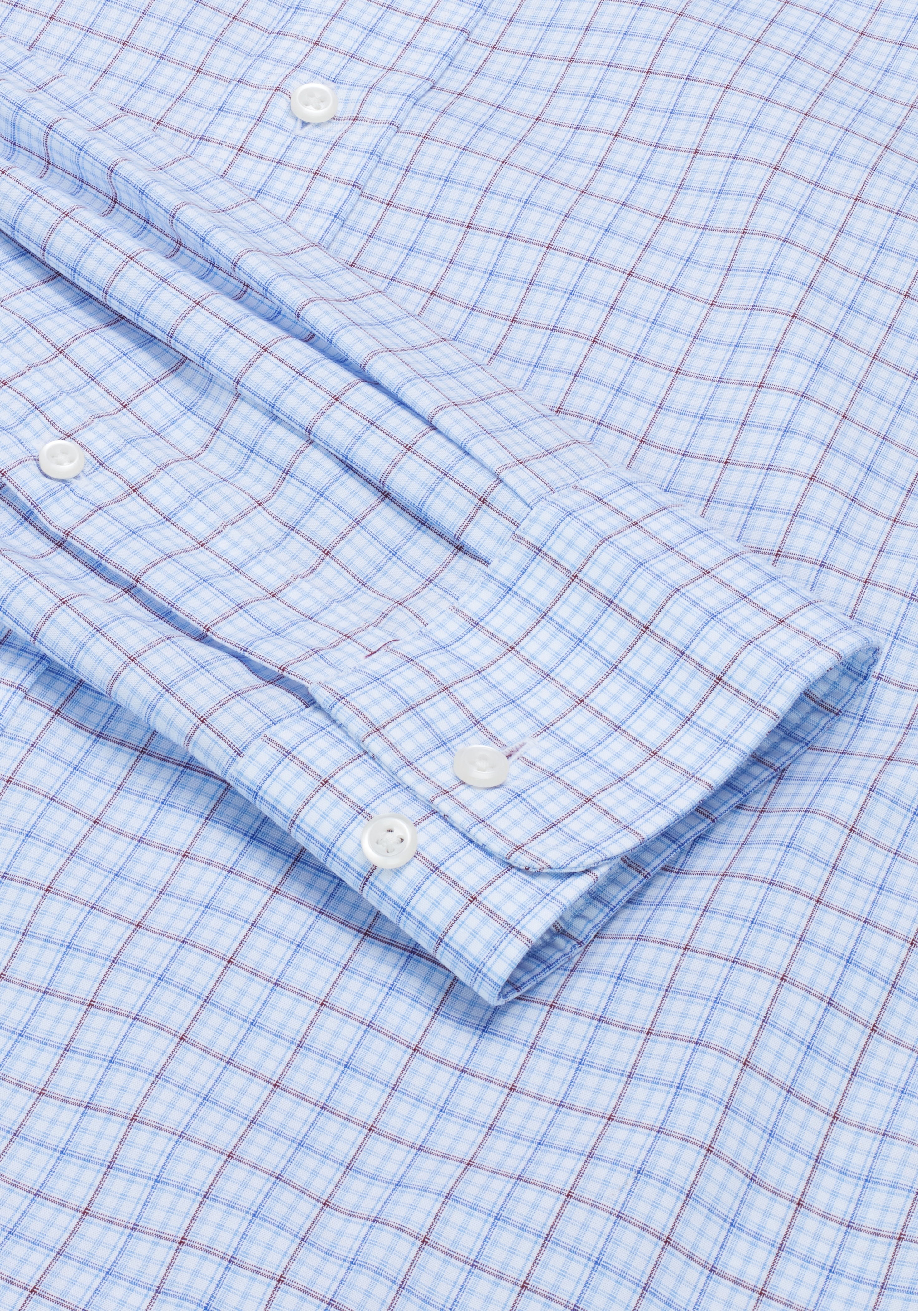 Jos. A. Bank Tailored Fit Plaid Comfort Stretch Dress Shirt