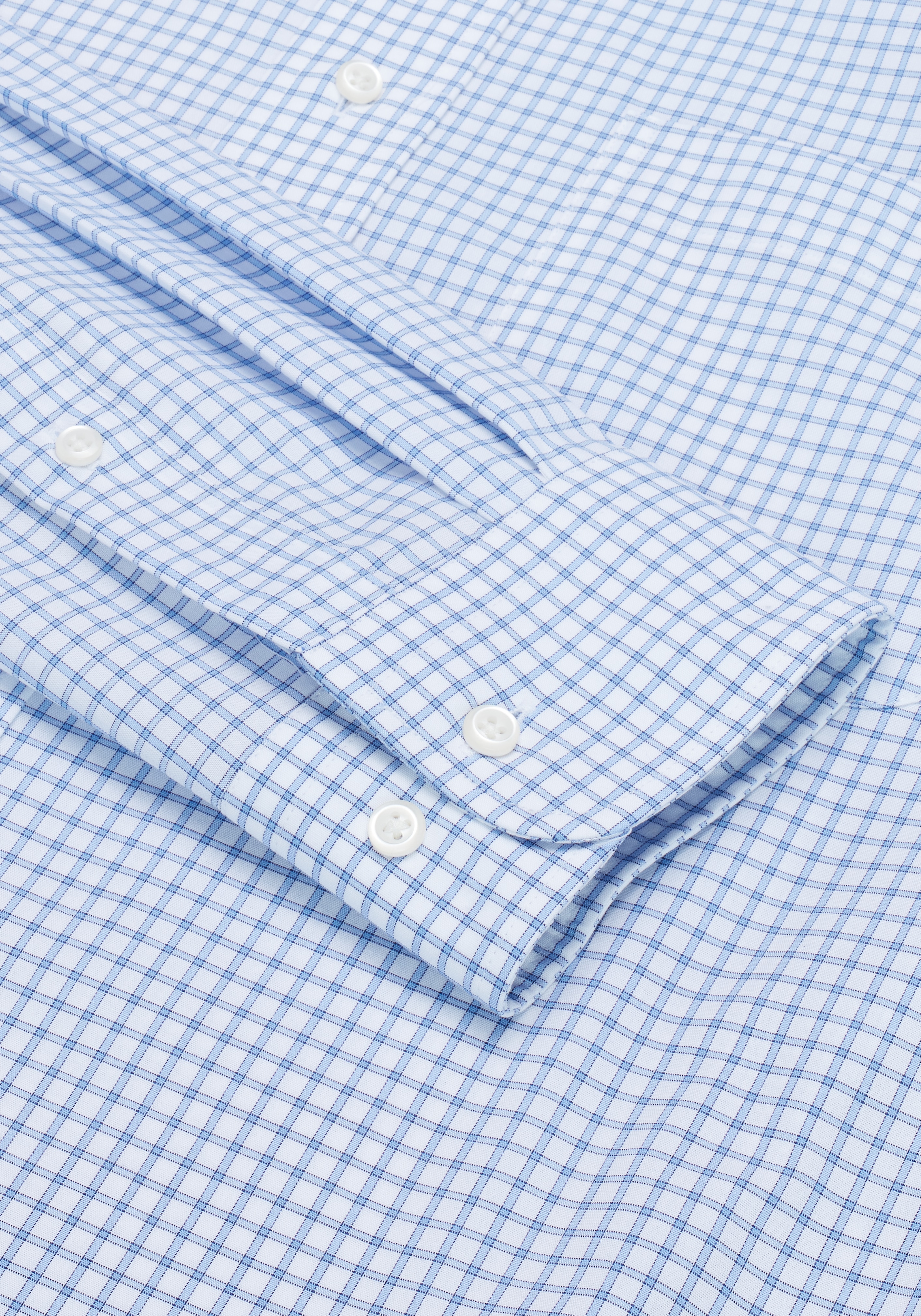 Jos. A. Bank Comfort Stretch Tailored Fit Grid Dress Shirt