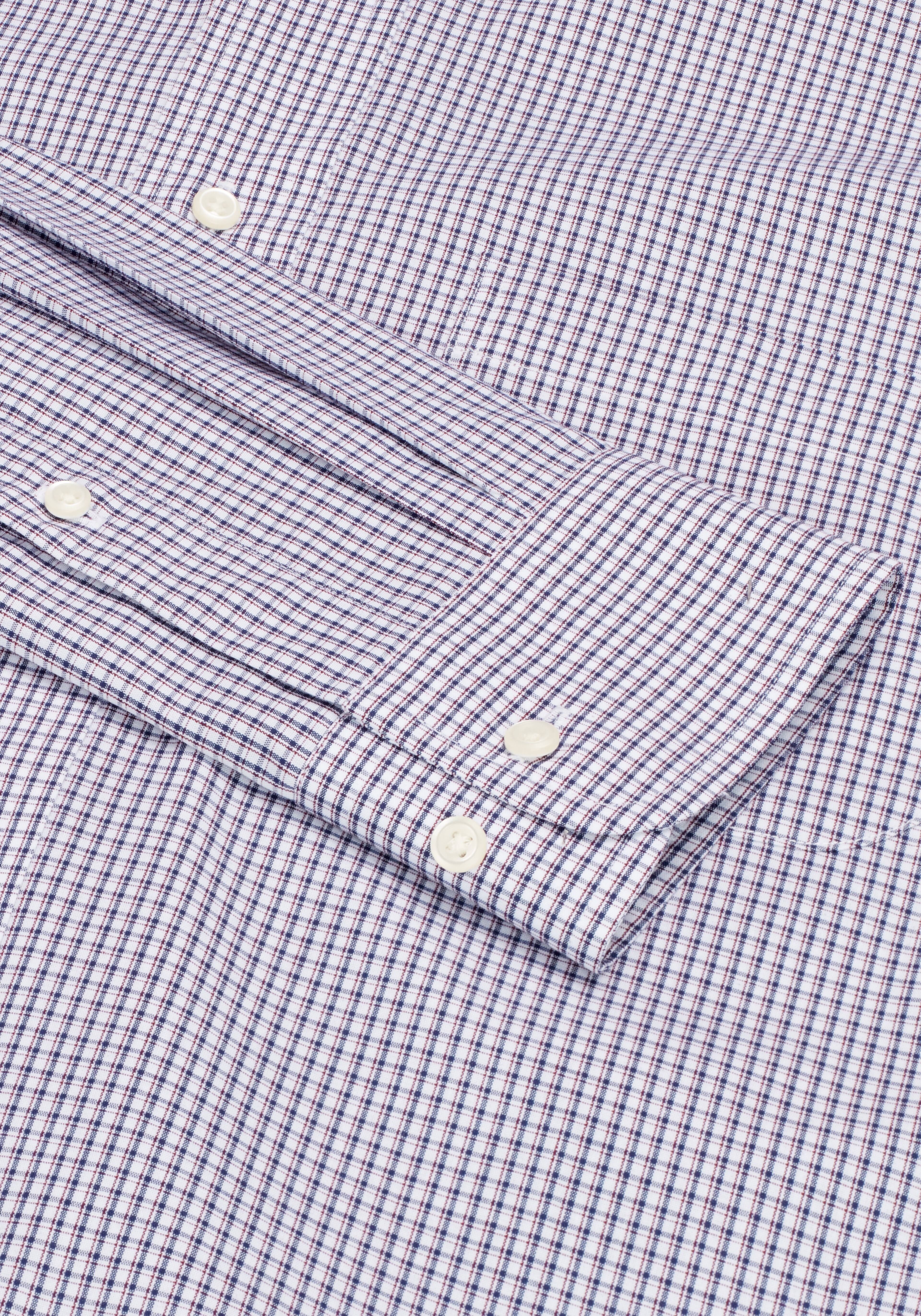 1905 Collection Traditional Fit Micro Plaid Dress Shirt