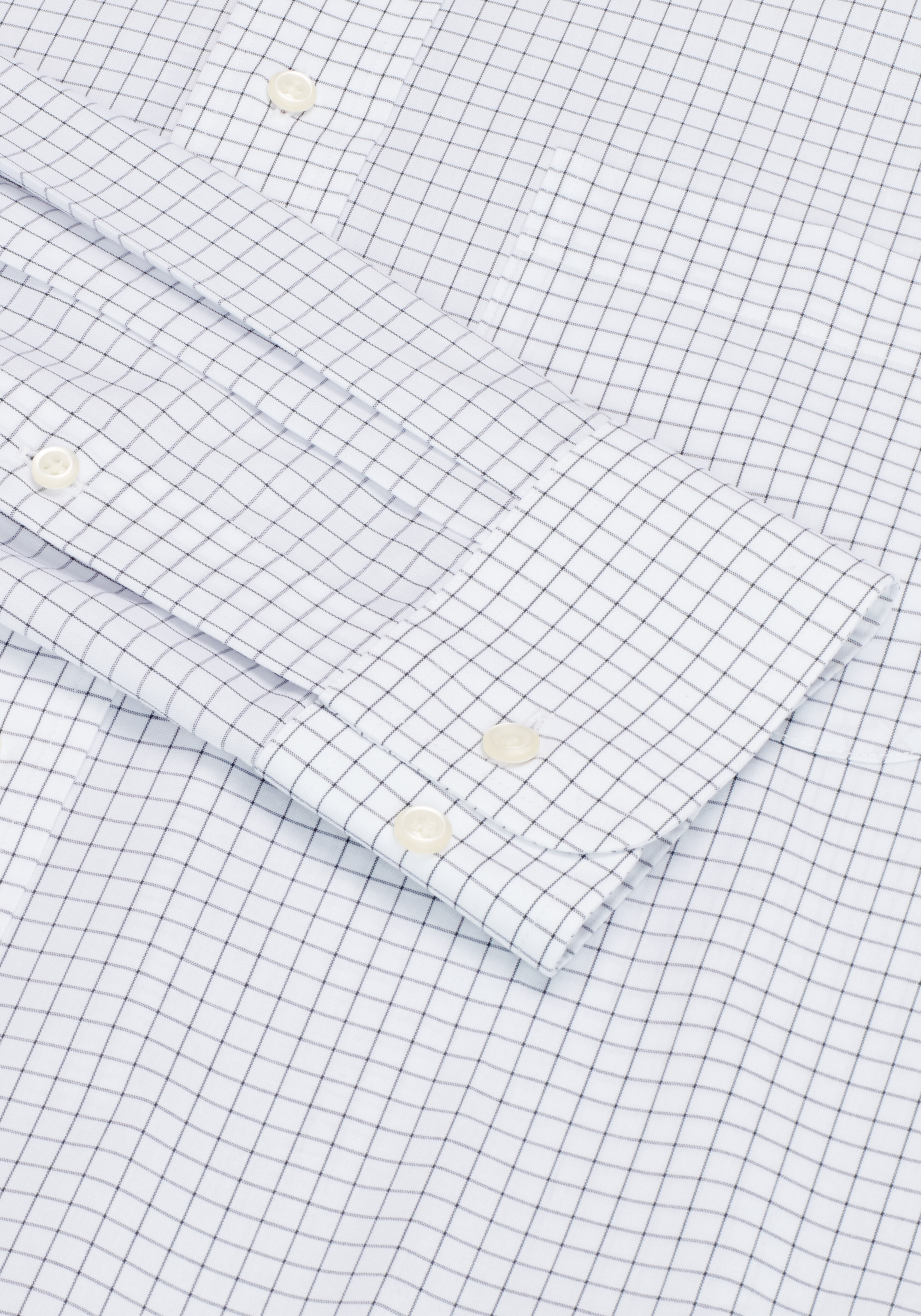 1905 Collection Traditional Fit Grid Dress Shirt