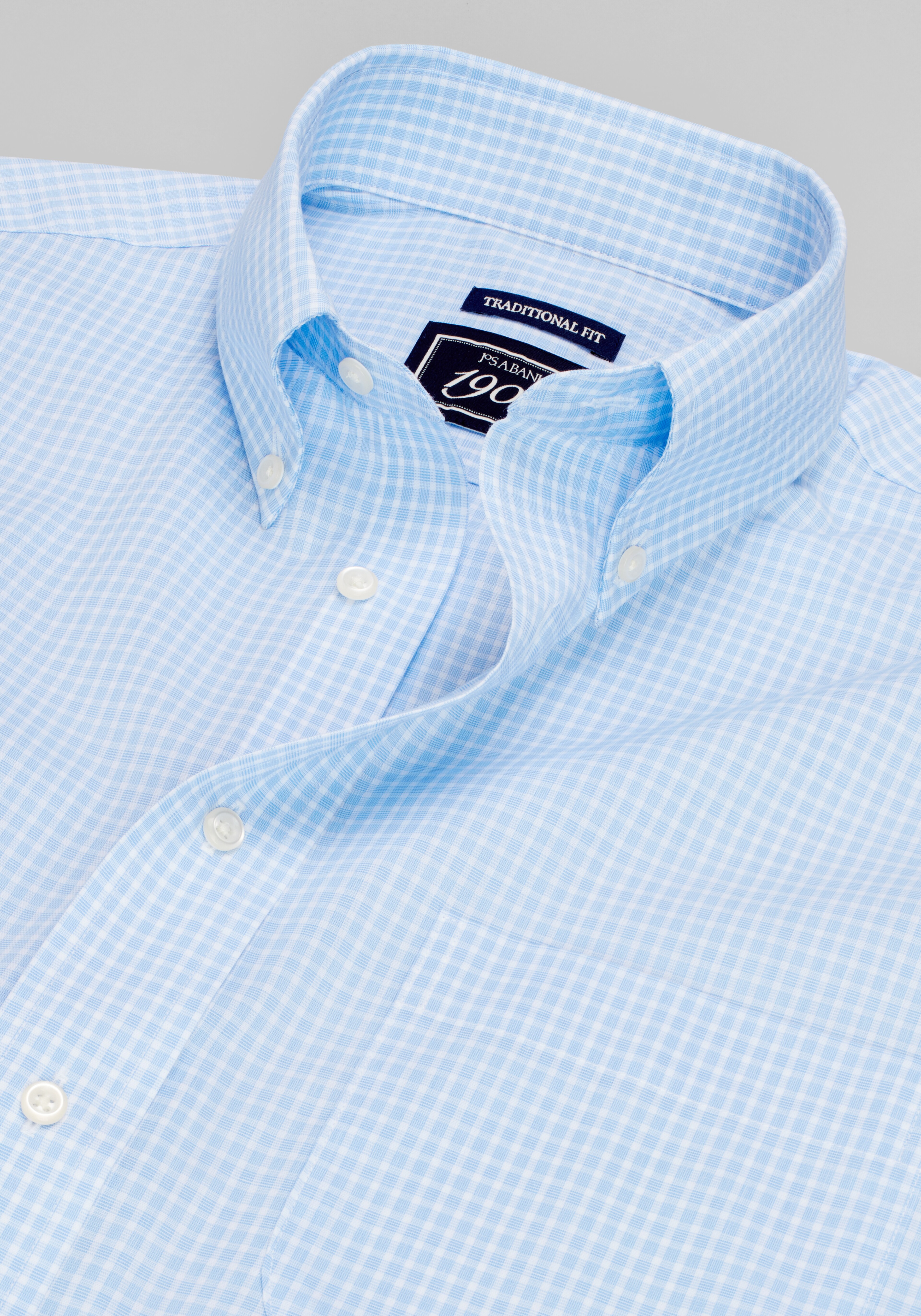 1905 Collection Traditional Fit Check Dress Shirt