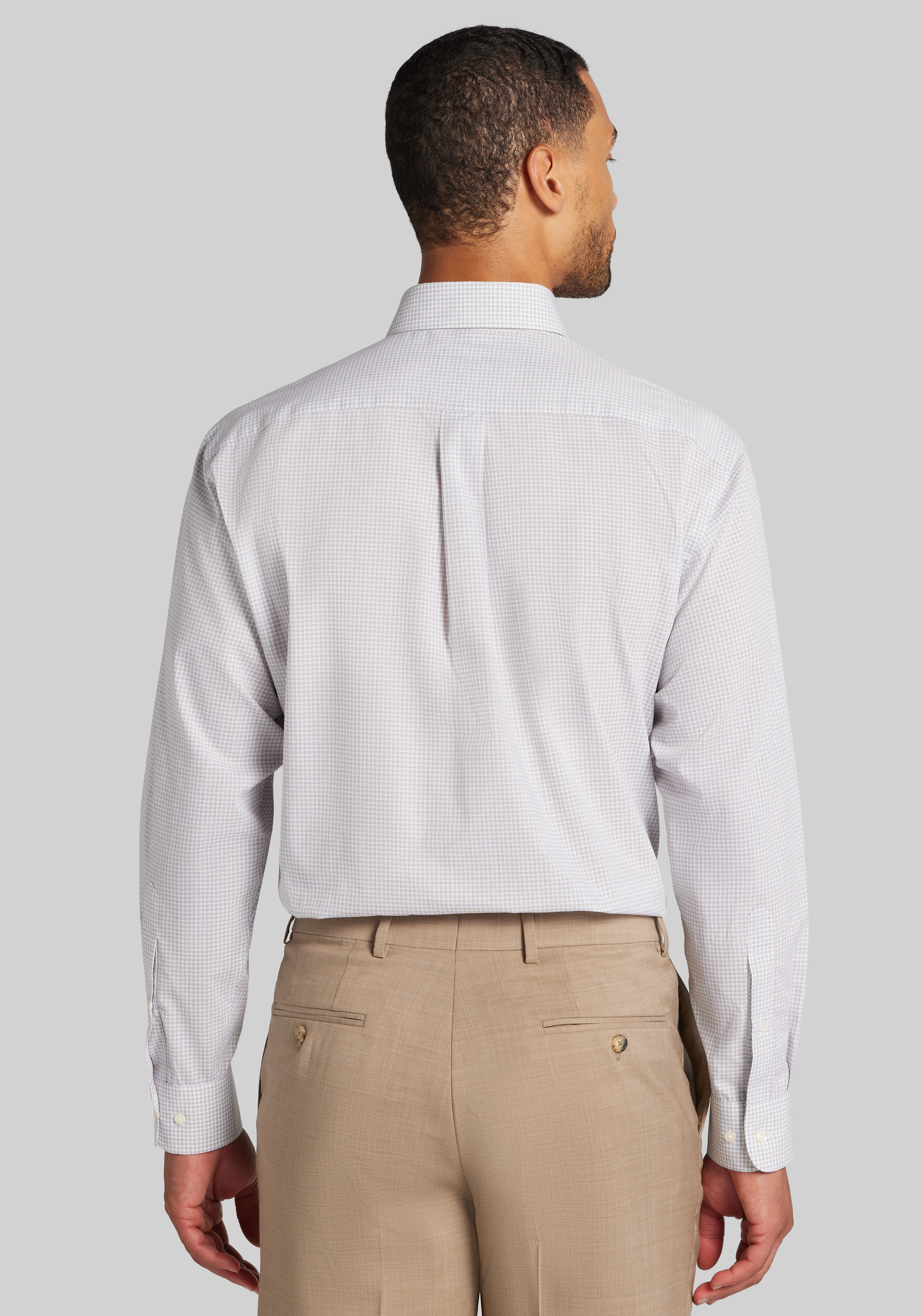 1905 Collection Traditional Fit Check Dress Shirt