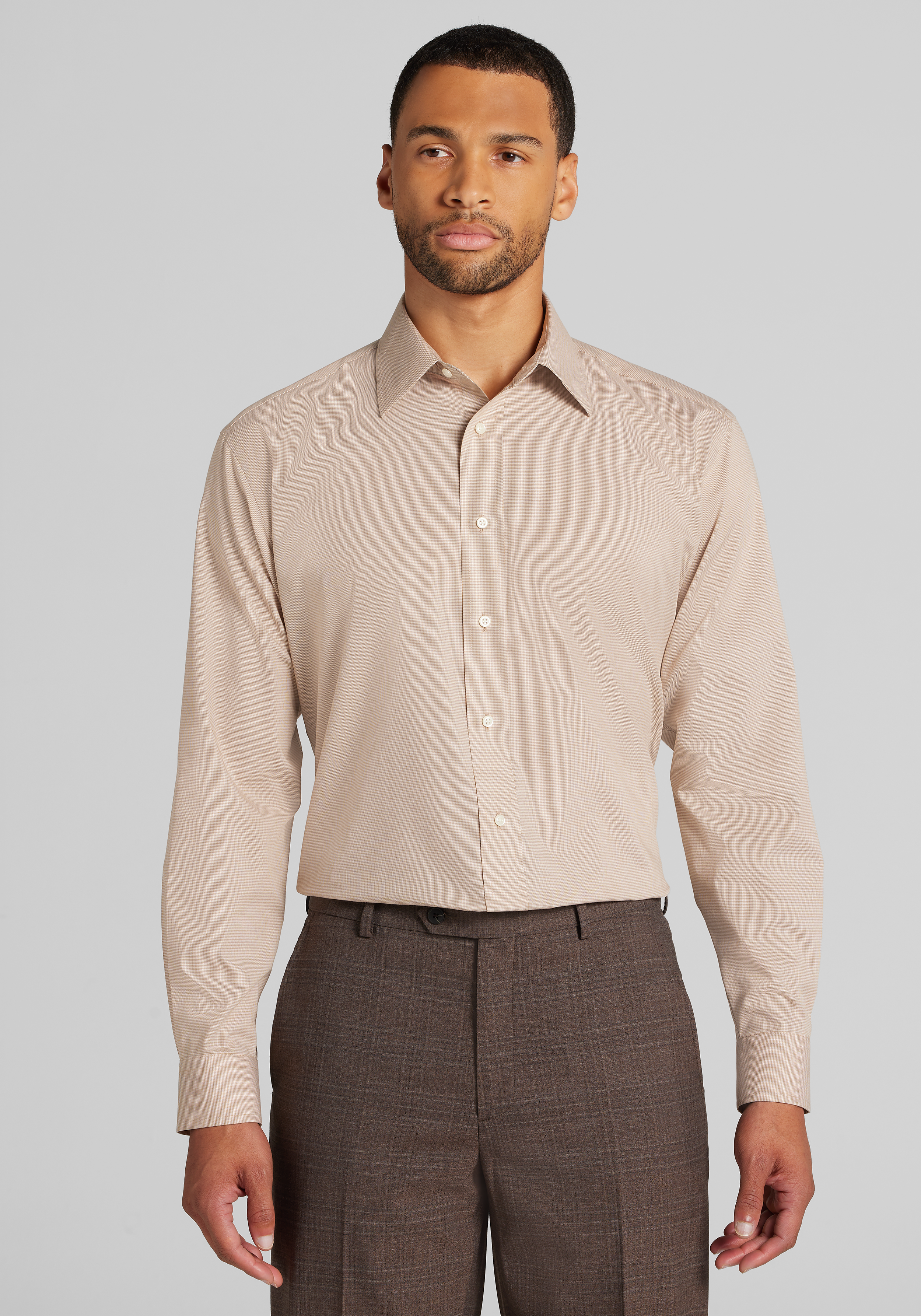 Men's New!, 1905 Collection Traditional Fit Dress Shirt - Jos A Bank