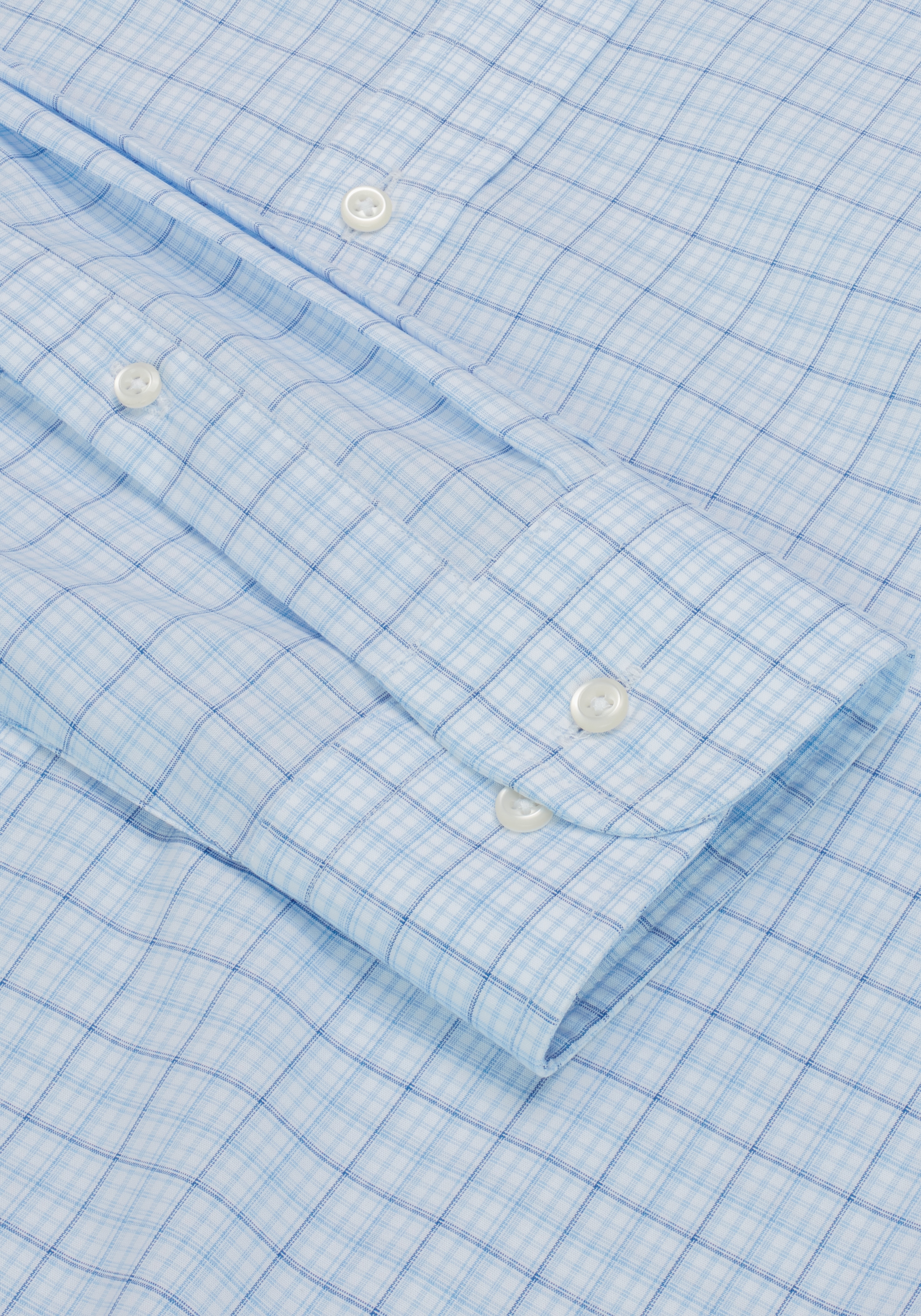 Jos. A. Bank Comfort Stretch Slim Fit Plaid Dress Shirt