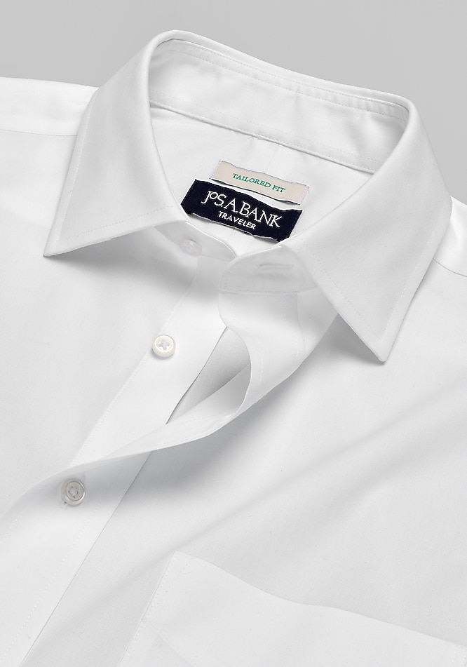 big and tall spread collar dress shirts Traveler Collection Tailored Fit Spread Collar Dress Shirt - Big & Tall -  Missionary Package