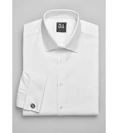 Big mens white store dress shirts