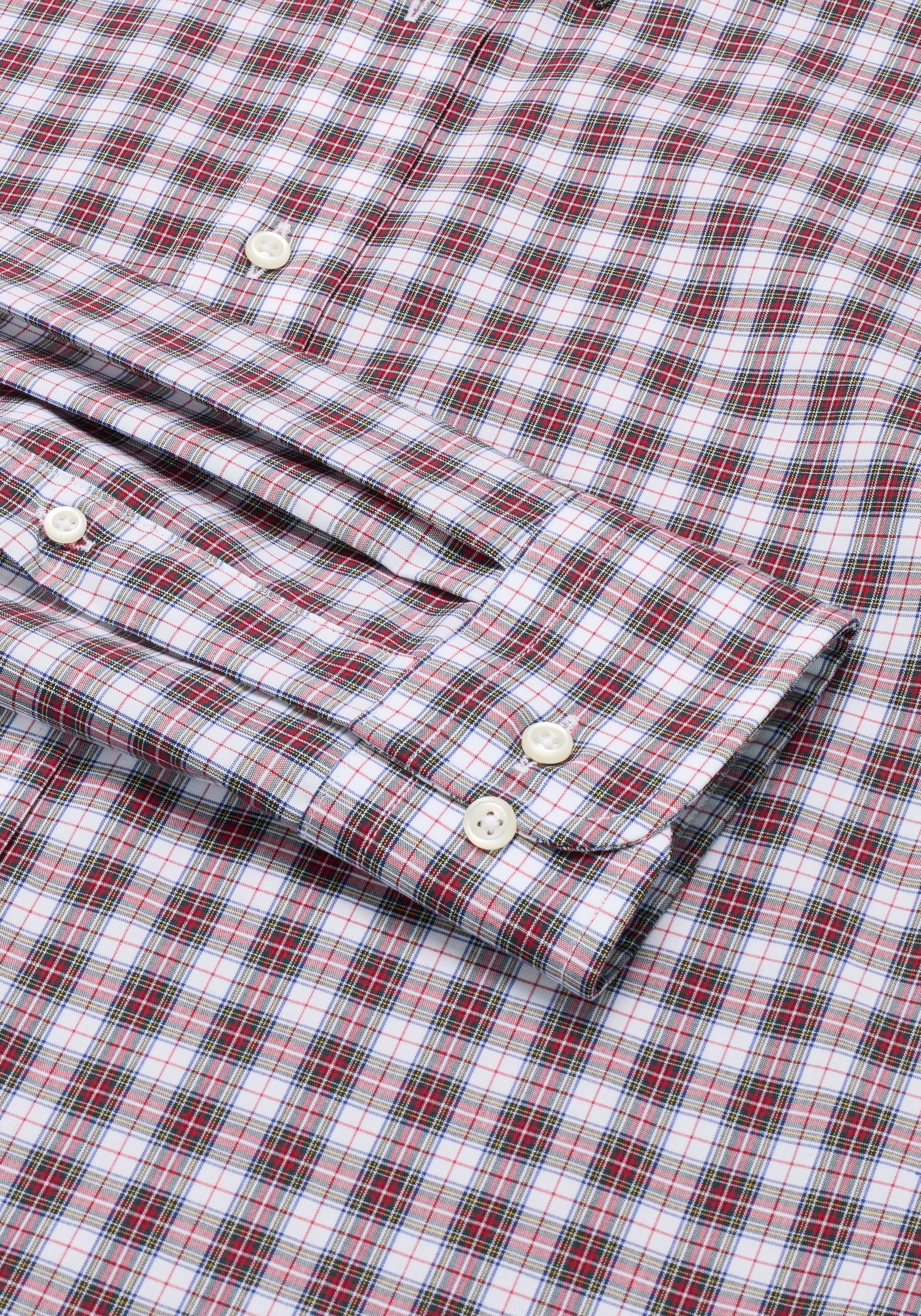 Jos. A. Bank Tailored Fit Plaid Dress Shirt