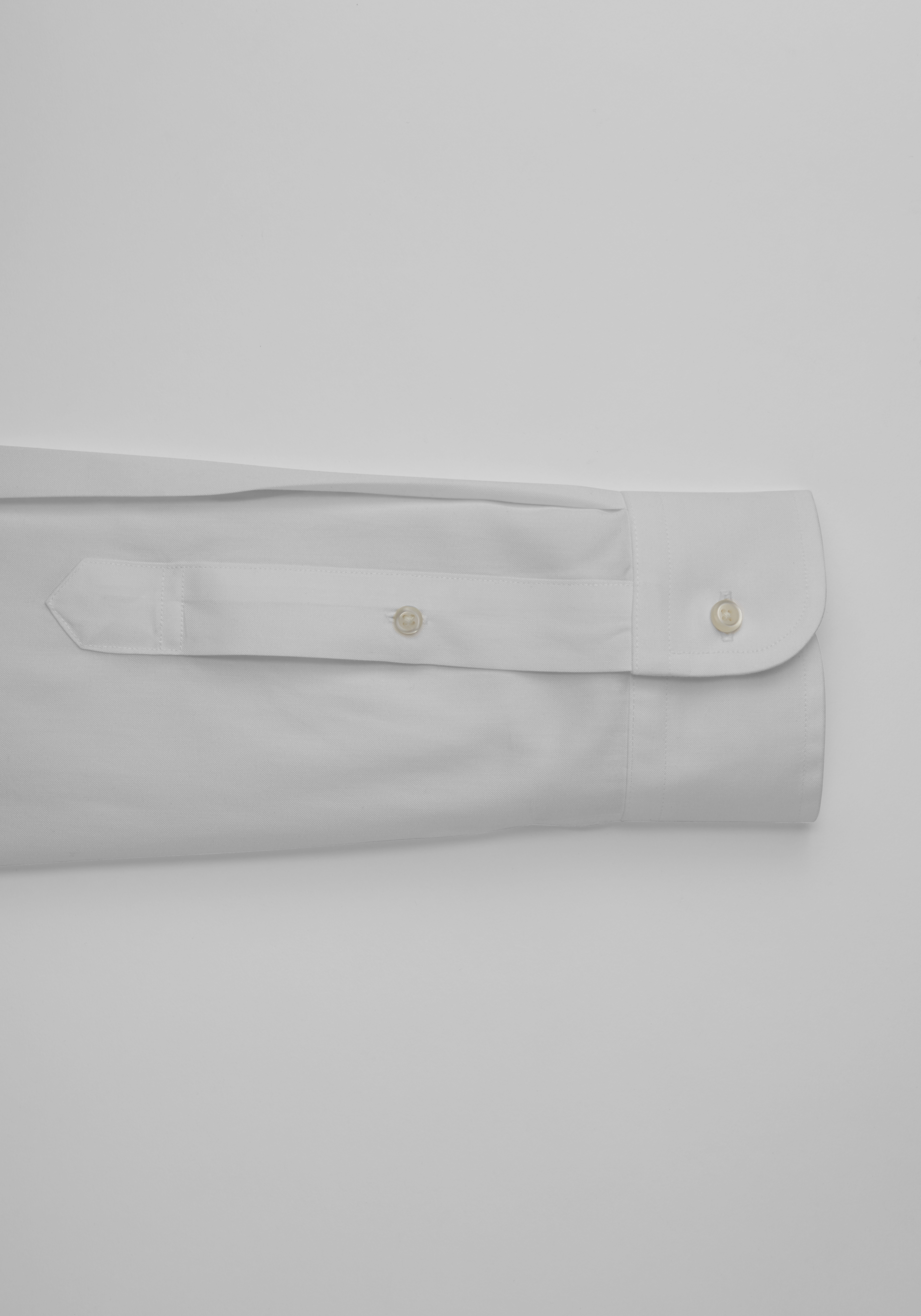 Traveler® Collection Tailored Fit Point Collar Solid Dress Shirt