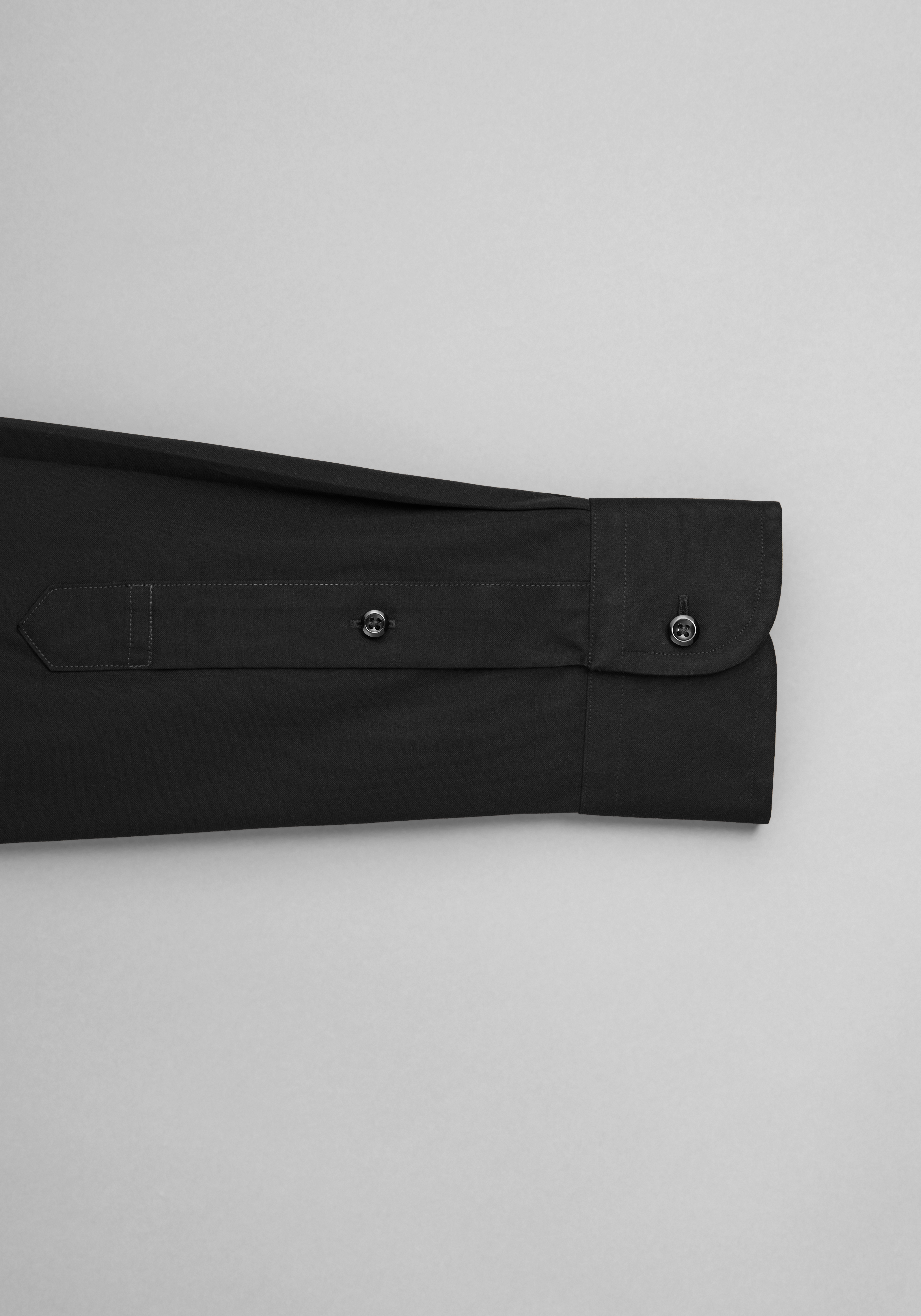 Traveler® Collection Traditional Fit Button-Down Collar Solid Dress Shirt