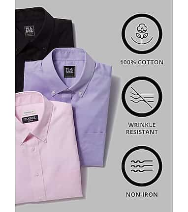 Trendy Men Comfortable Solid Shirts,Formal Shirts For Mens,Pink Plain shirts