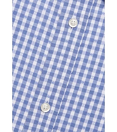 1905 Collection Tailored Fit Button-Down Collar Gingham Dress 