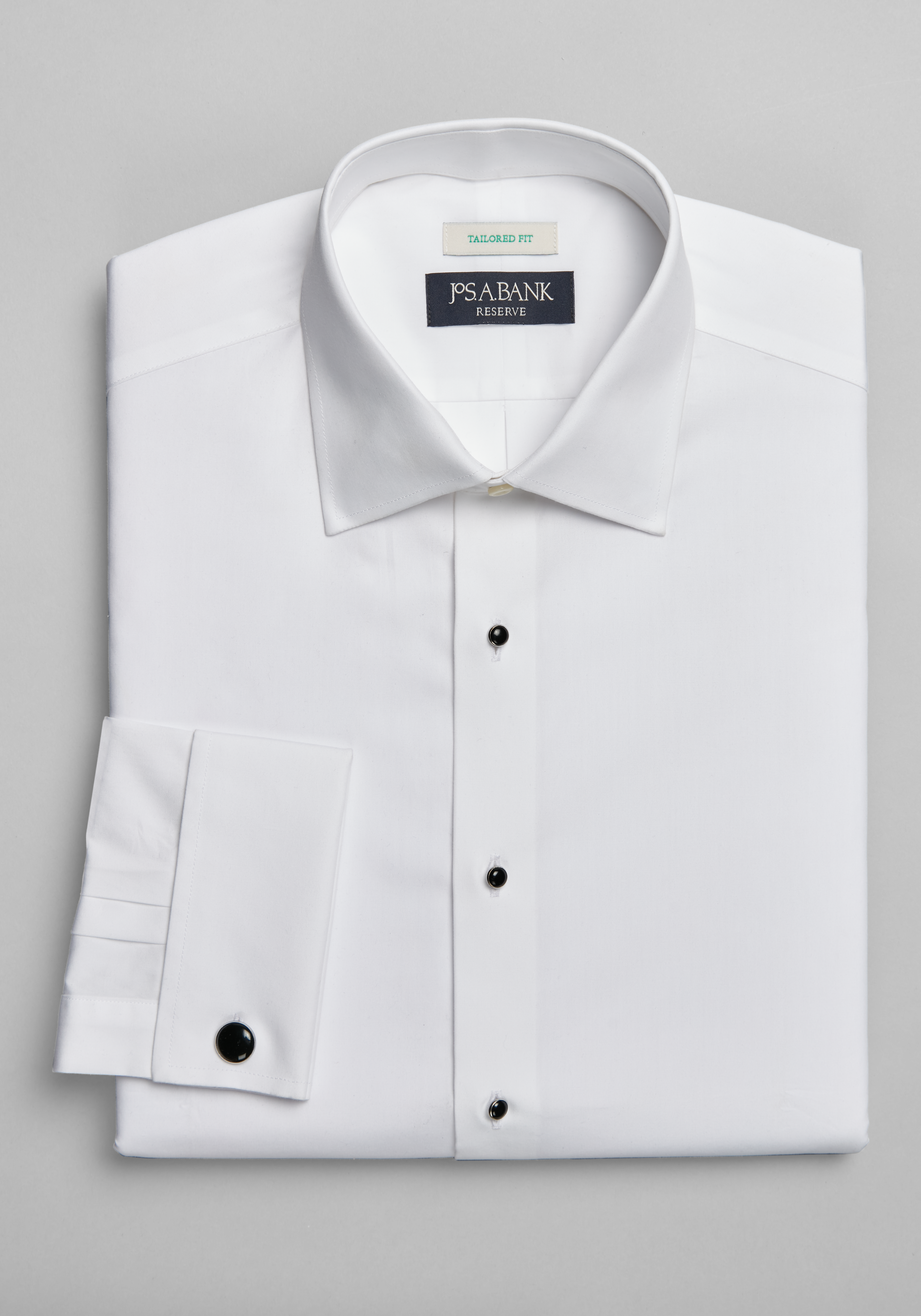 Classic Mono Cotton White Shirt, White Shirt For Men