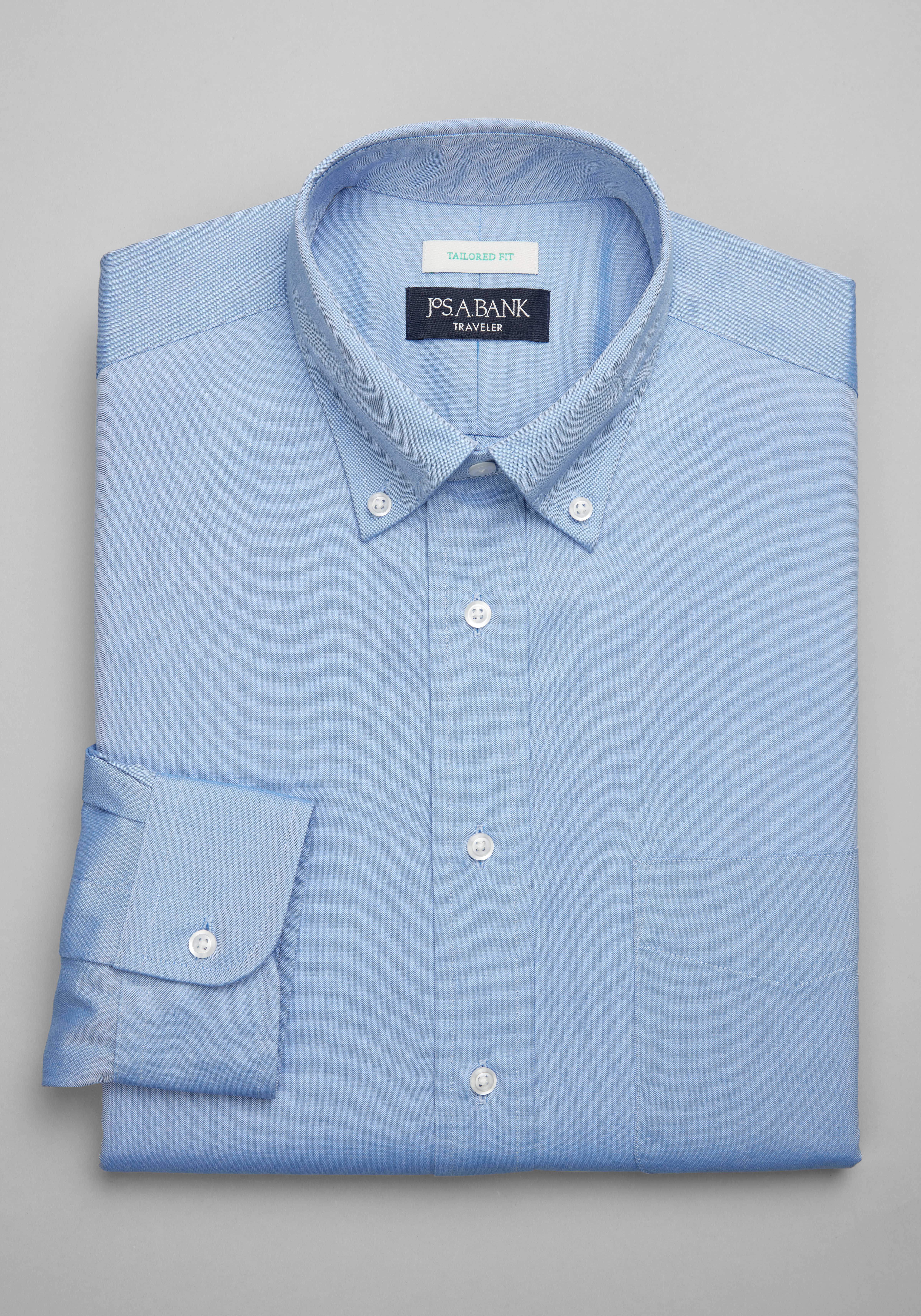 Men's Light Blue Long Sleeve Dress Shirt - State of Matter Apparel