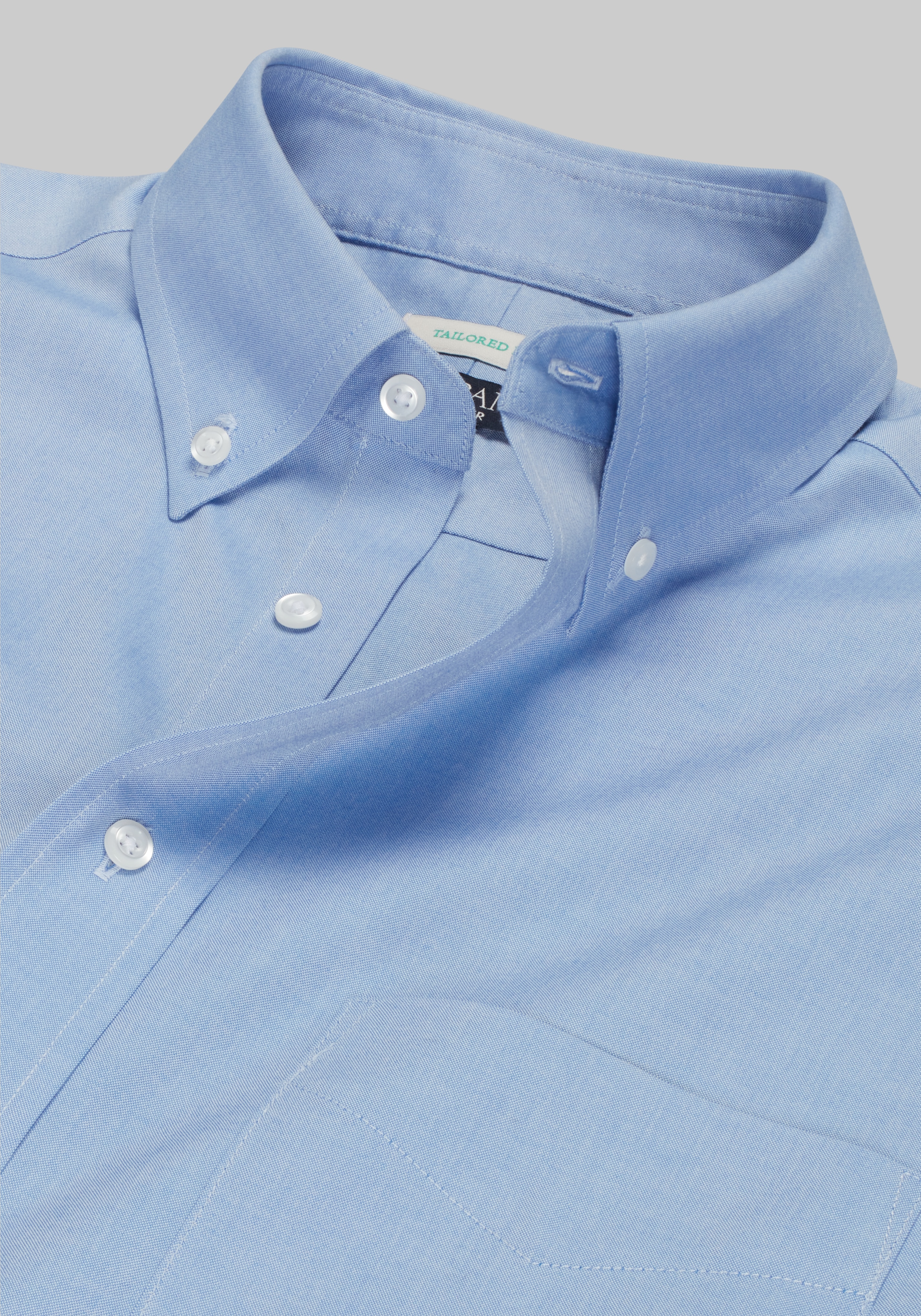 Traveler® Collection Tailored Fit Button-Down Collar Dress Shirt