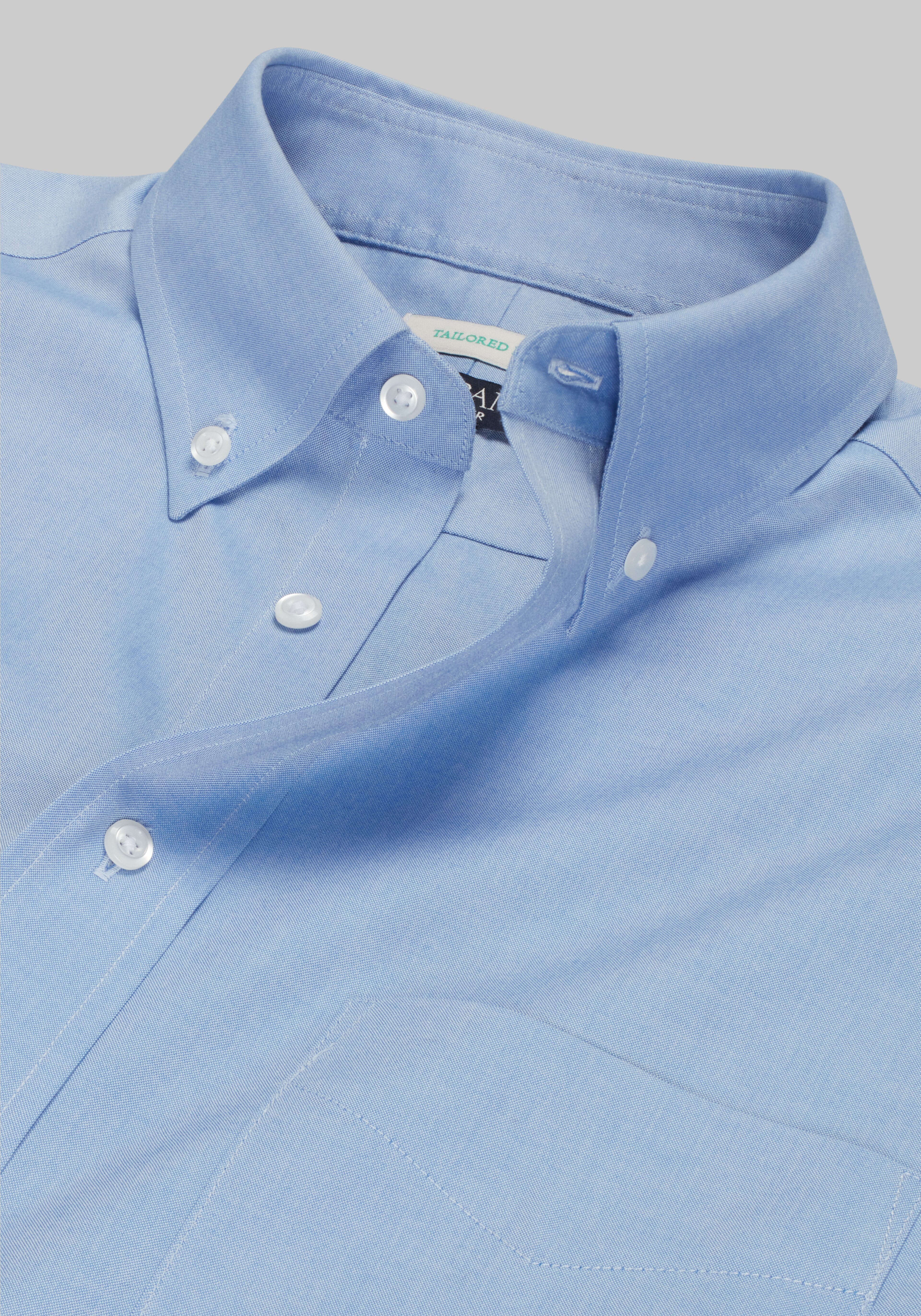 Traveler® Collection Tailored Fit Button-Down Collar Dress Shirt