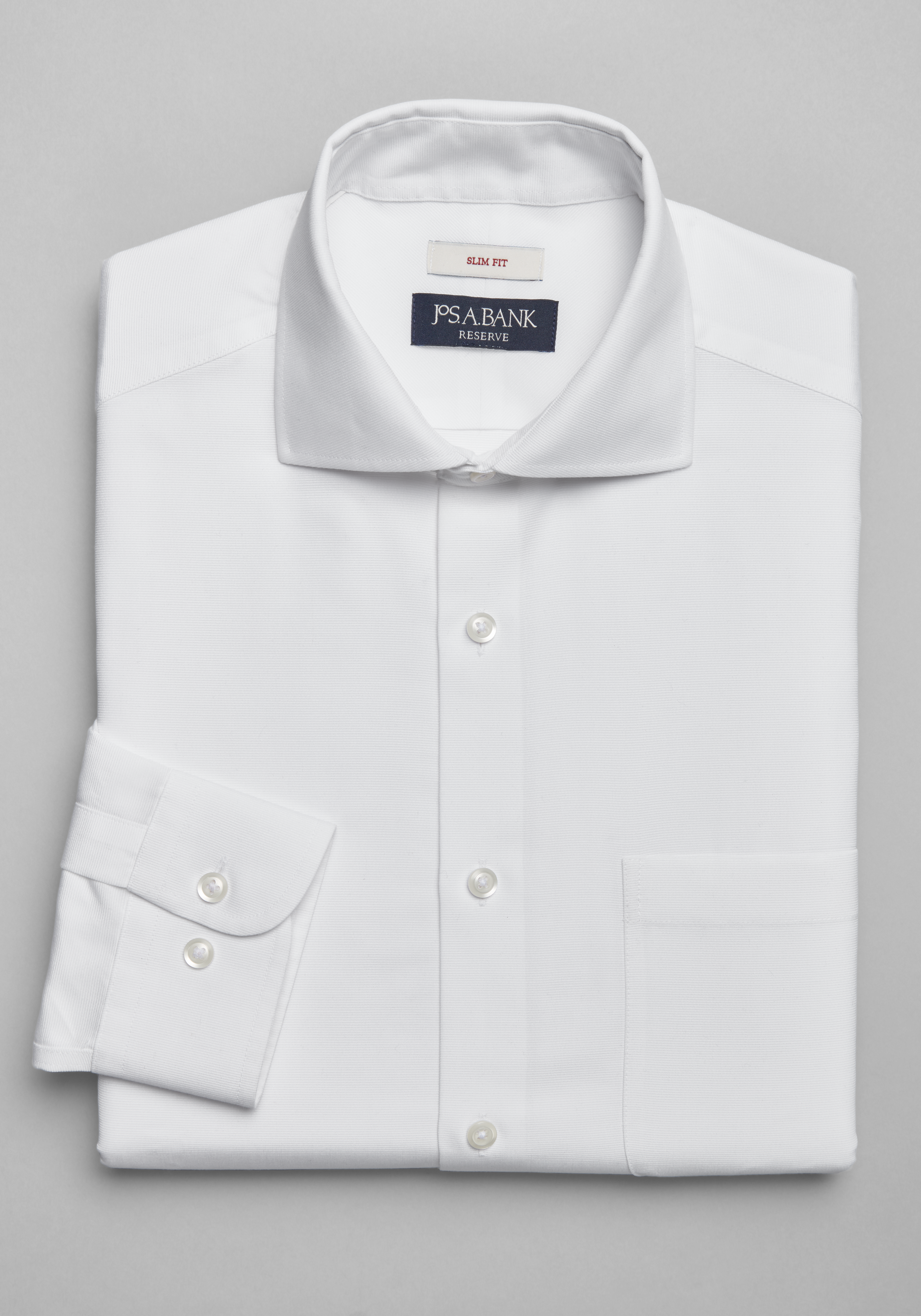 Jos a bank 2024 white dress shirt