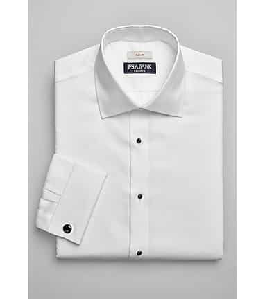 Joseph Abboud Classic Fit Spread Collar Dress Shirt