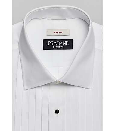 French cuff tuxedo shirt slim fit online