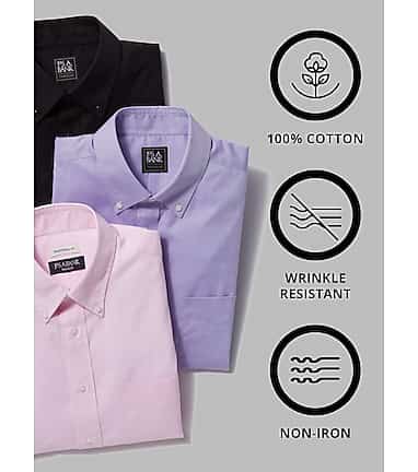 Traveler Collection Slim Fit Solid Dress Shirt CLEARANCE - All Clearance