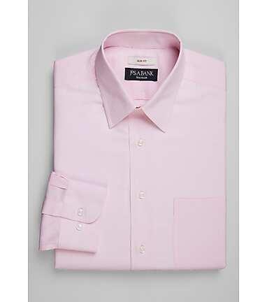 big and tall pink dress shirt