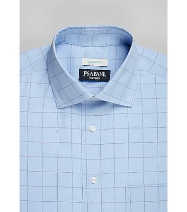 Windowpane store dress shirt