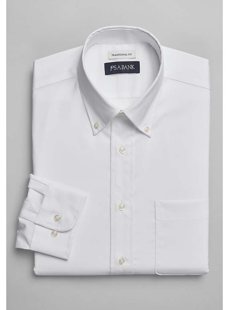 Jos. A. Bank Traditional Fit ButtonDown Collar Dress Shirt Jos. A
