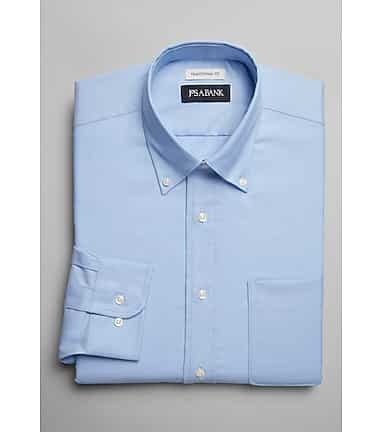 Big and tall button 2025 down collar dress shirts