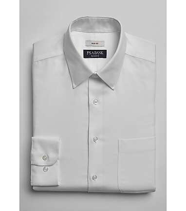 Reserve Collection Slim Fit Dress Shirt CLEARANCE - All Clearance